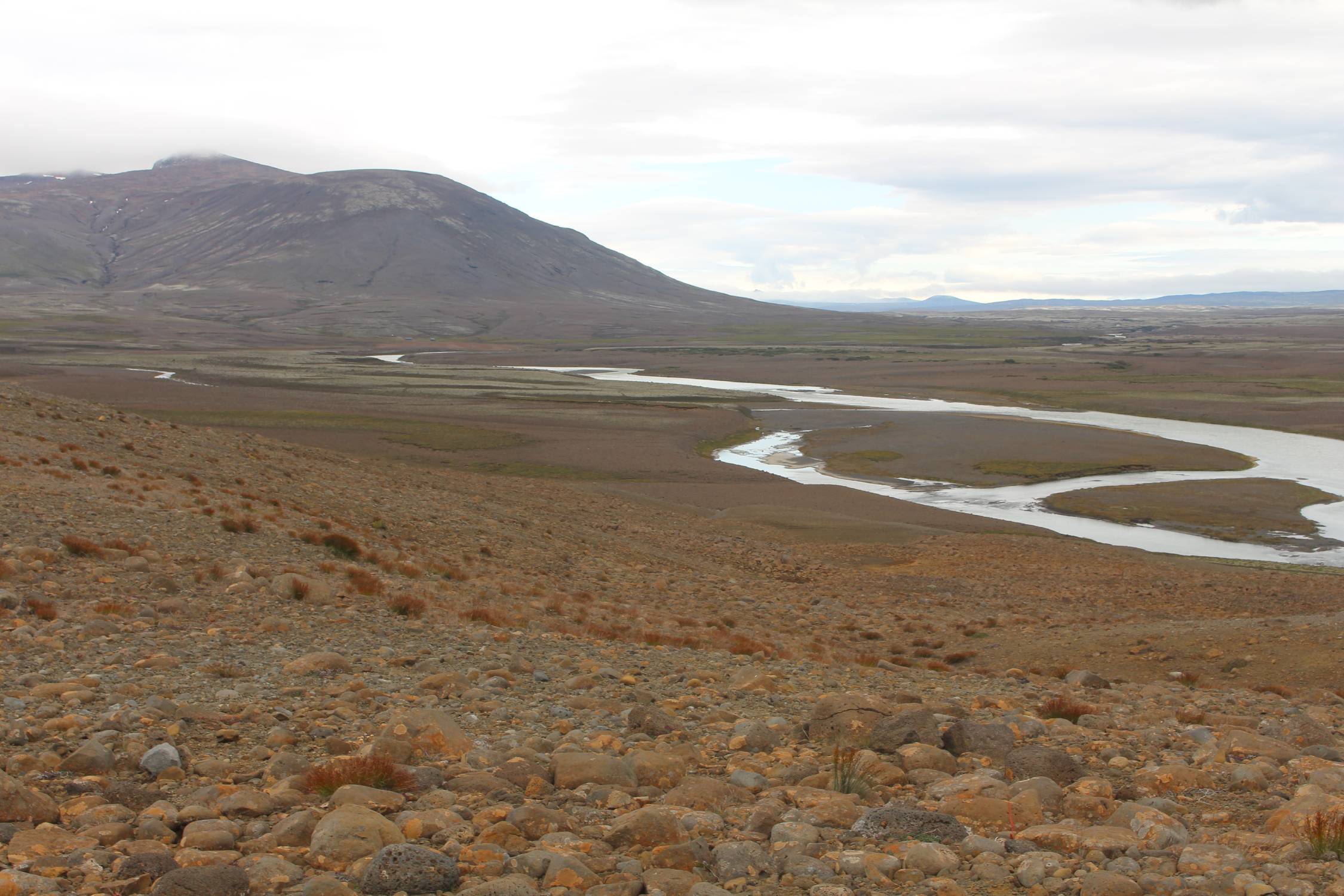 Islande, Tunguheidi, paysage