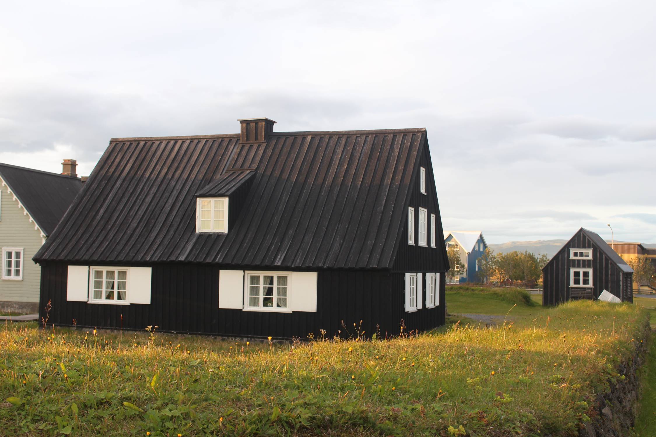 Islande, Eyrarbakki, maison noire