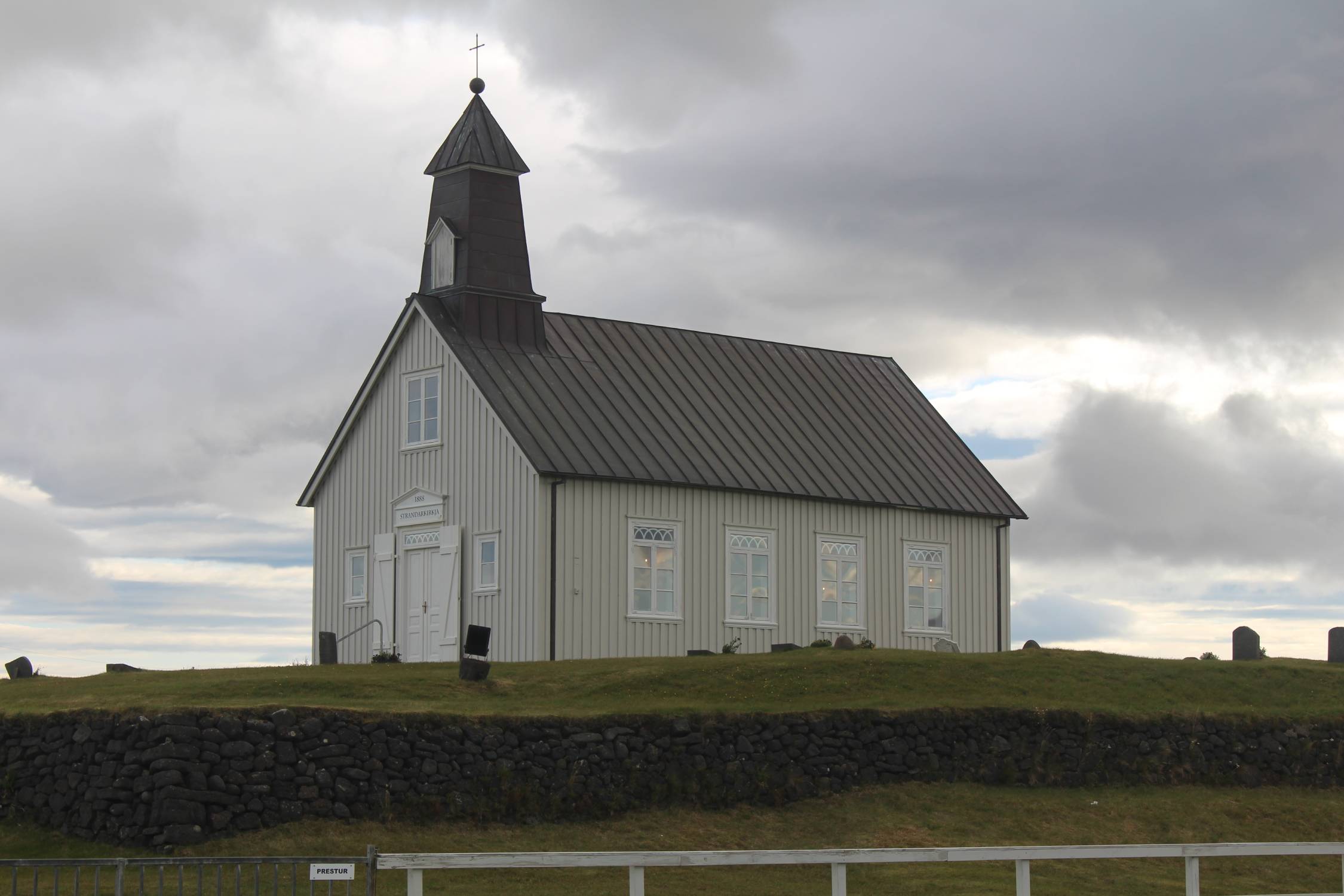 Islande, église de Strandarkirkja