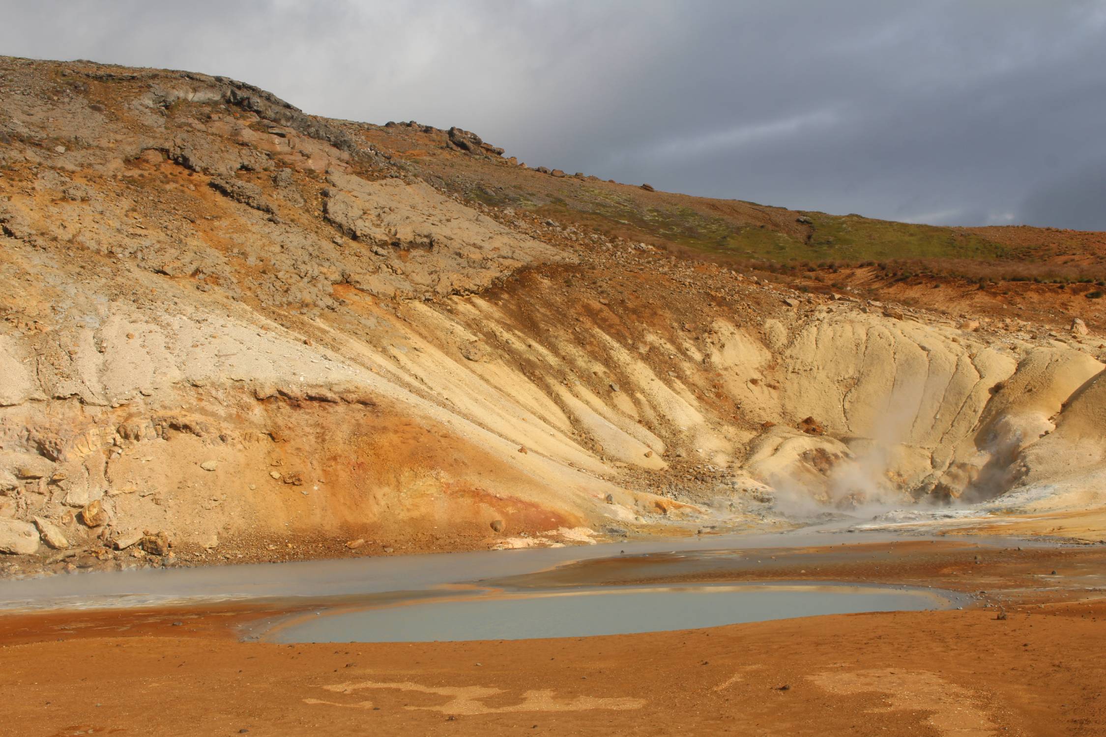 Islande, Seltún, couleurs