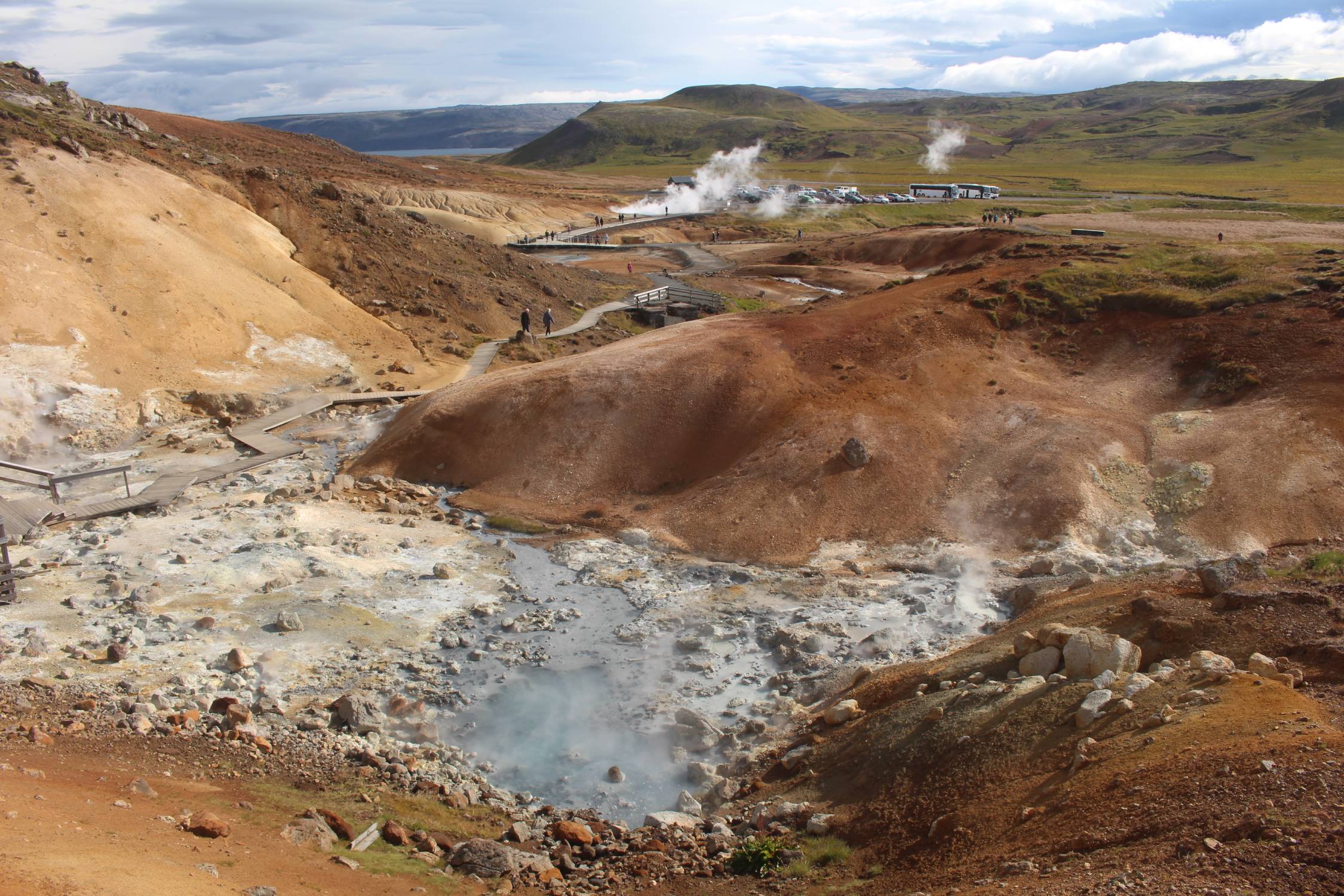 Islande, Seltún, géothermie