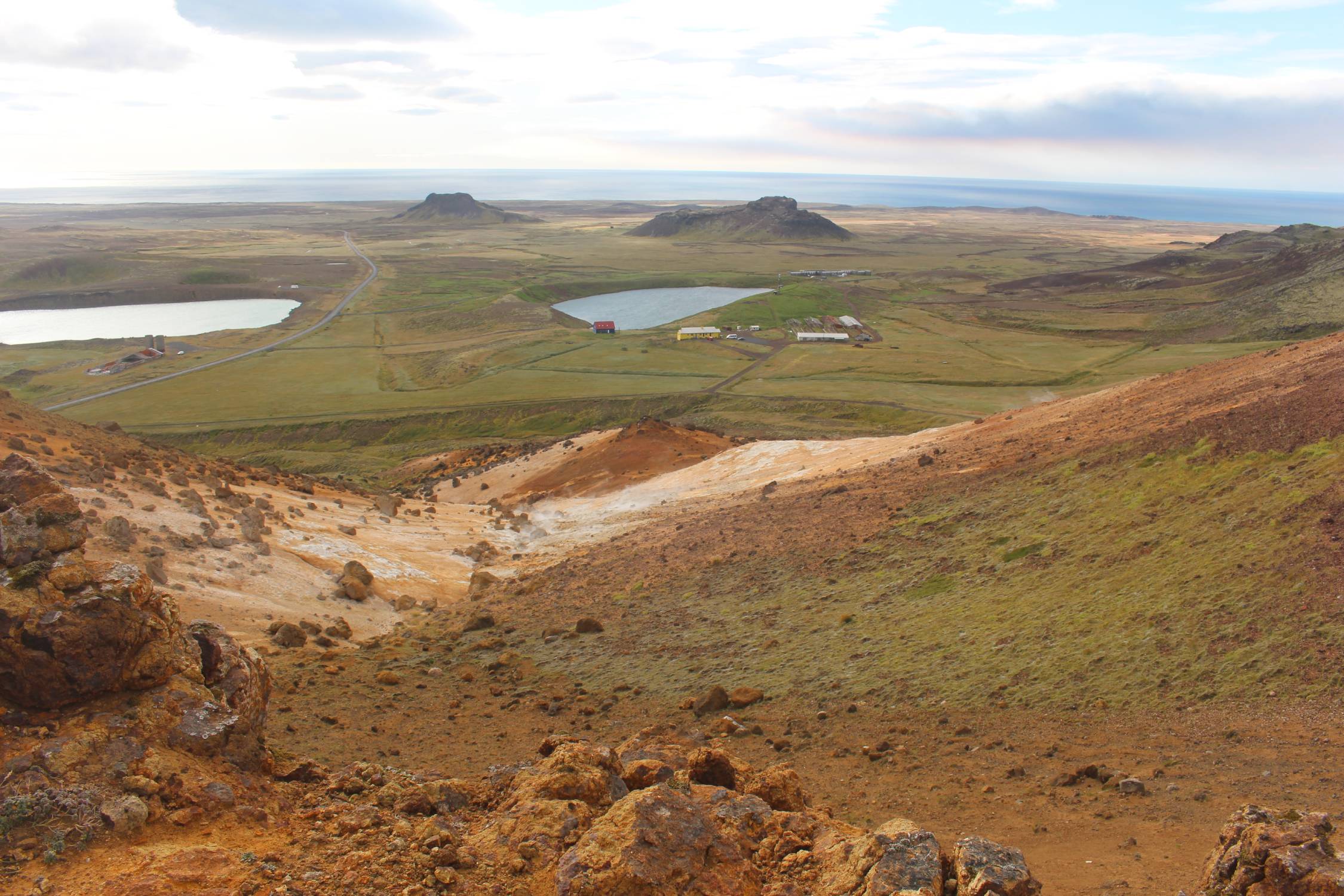 Islande, Seltún, paysage