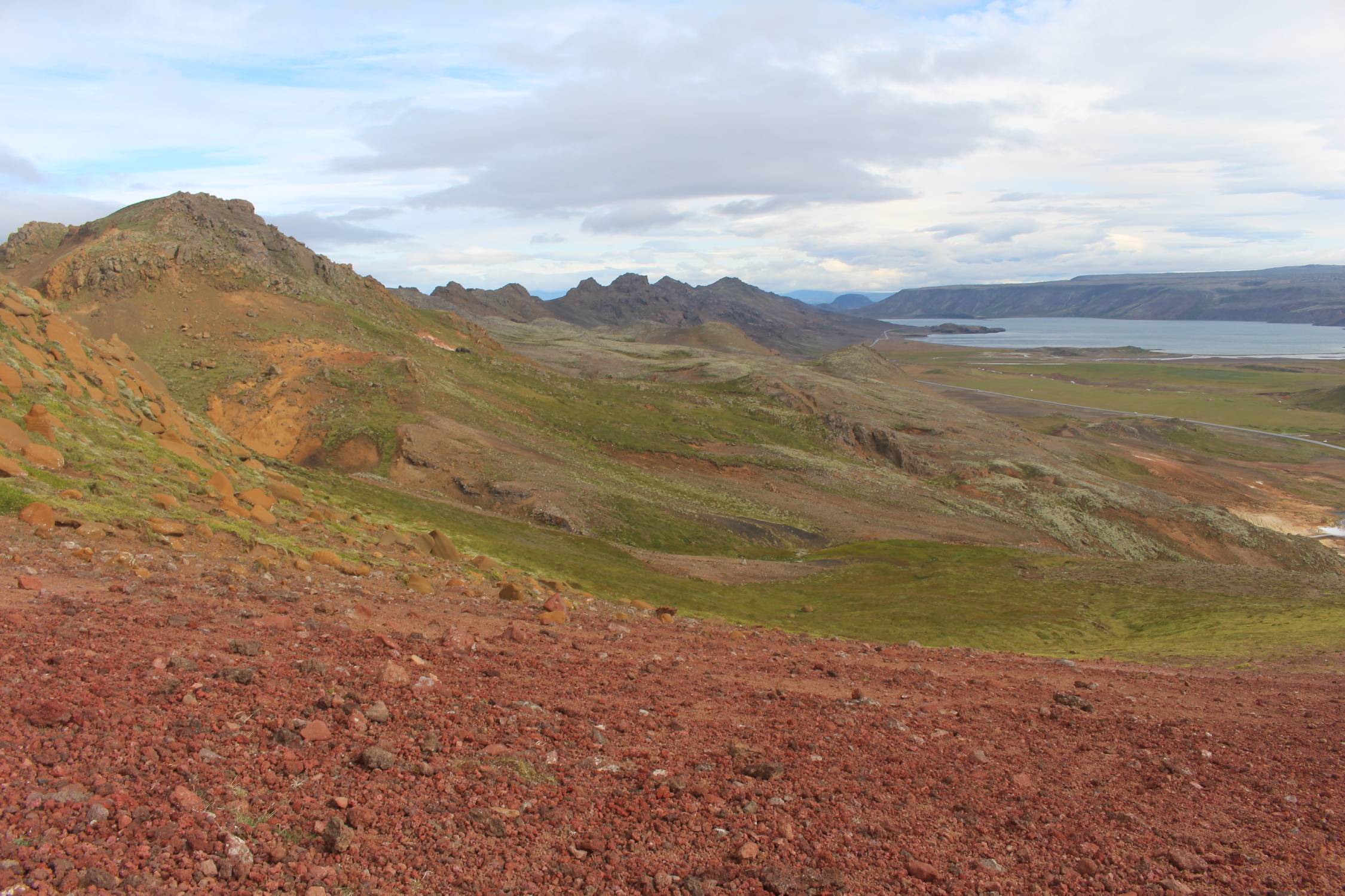 Islande, Seltún, panorama