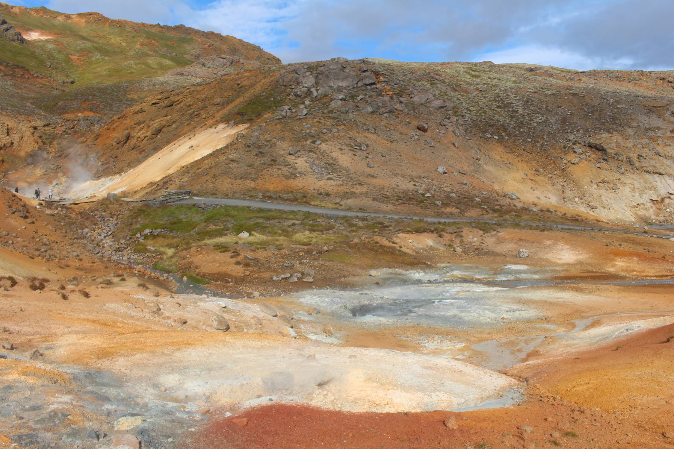 Islande, Seltún, site géothermique