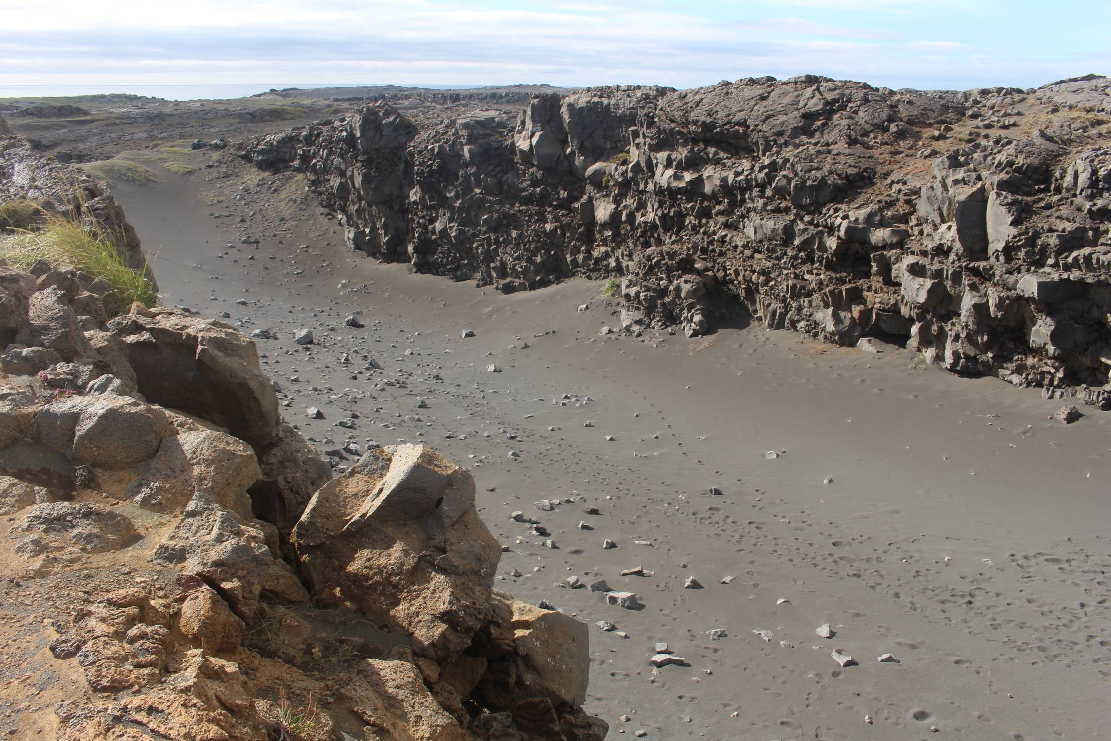 Islande, Reykjanes, deux continents