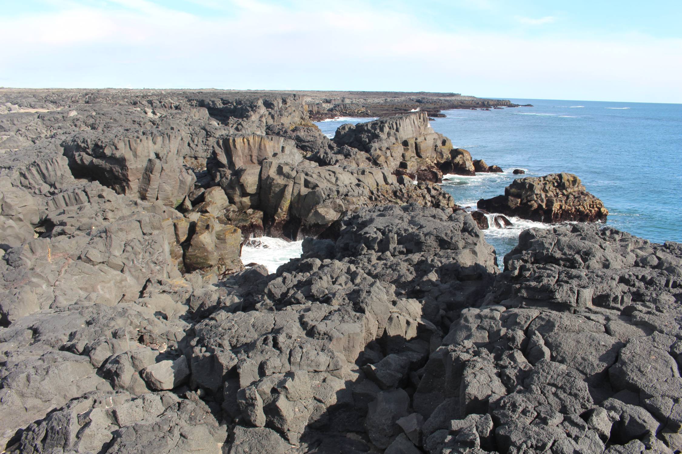 Islande, Brimketill paysage