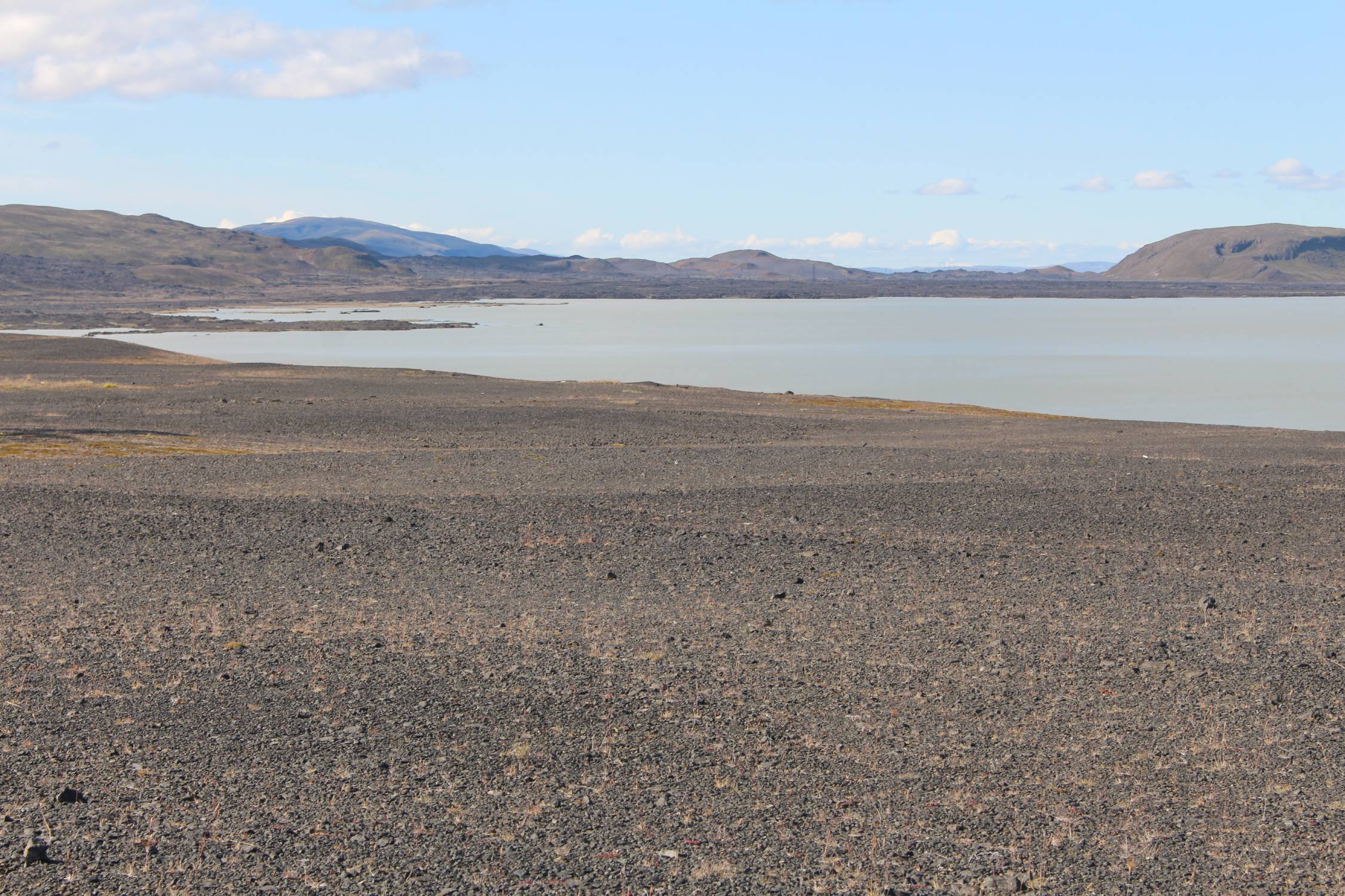 Islande, lac Hrauneyjalon