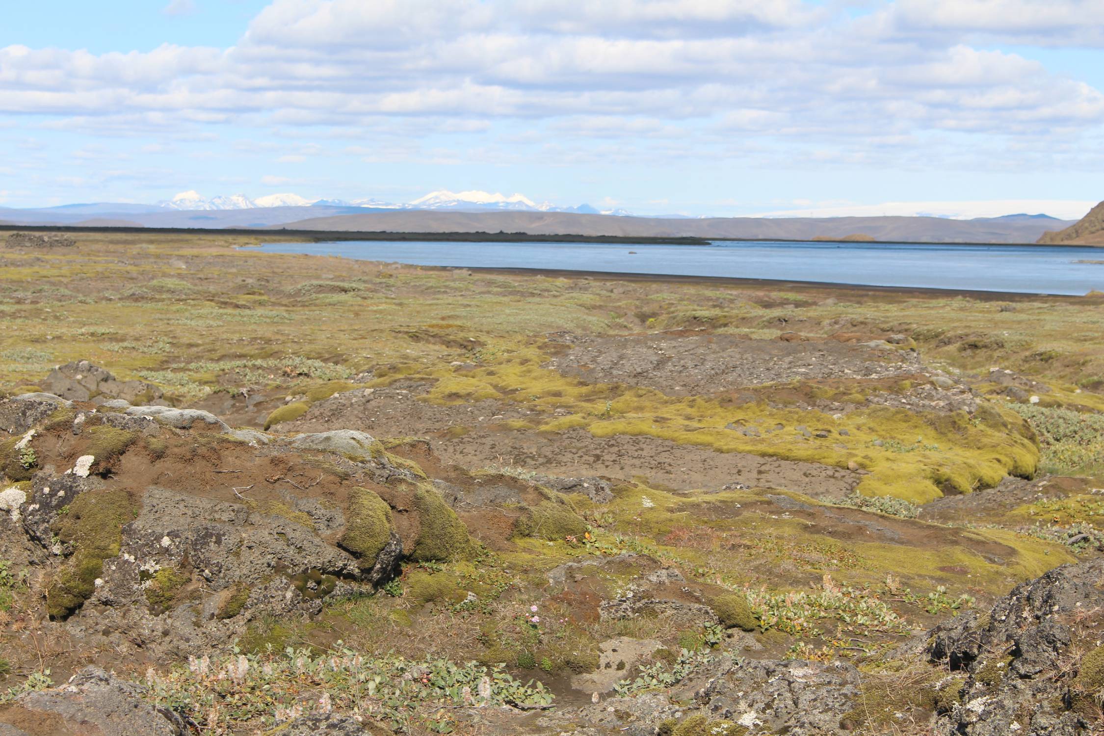 Islande, lac Kroksion