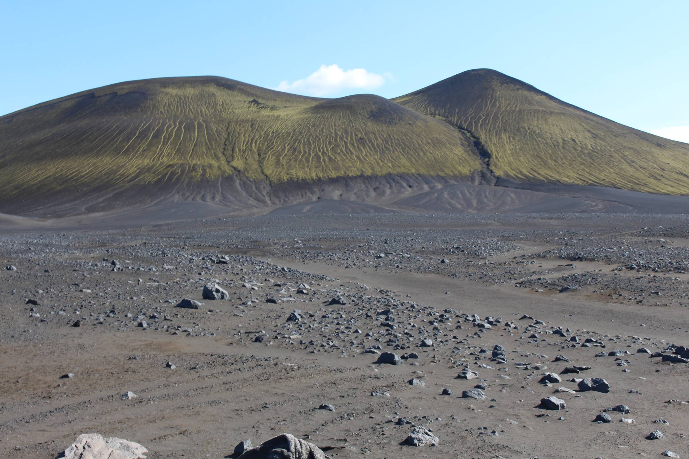 Islande, Hnausapollur, volcan