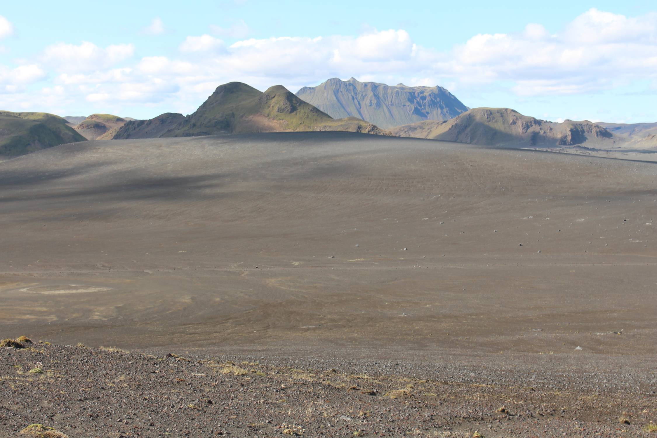 Islande, Hnausapollur, Hautes Terres