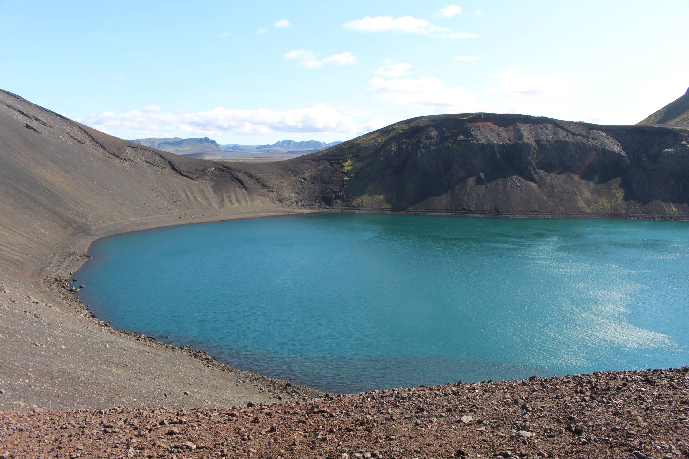 Islande, lac Hnausapollur