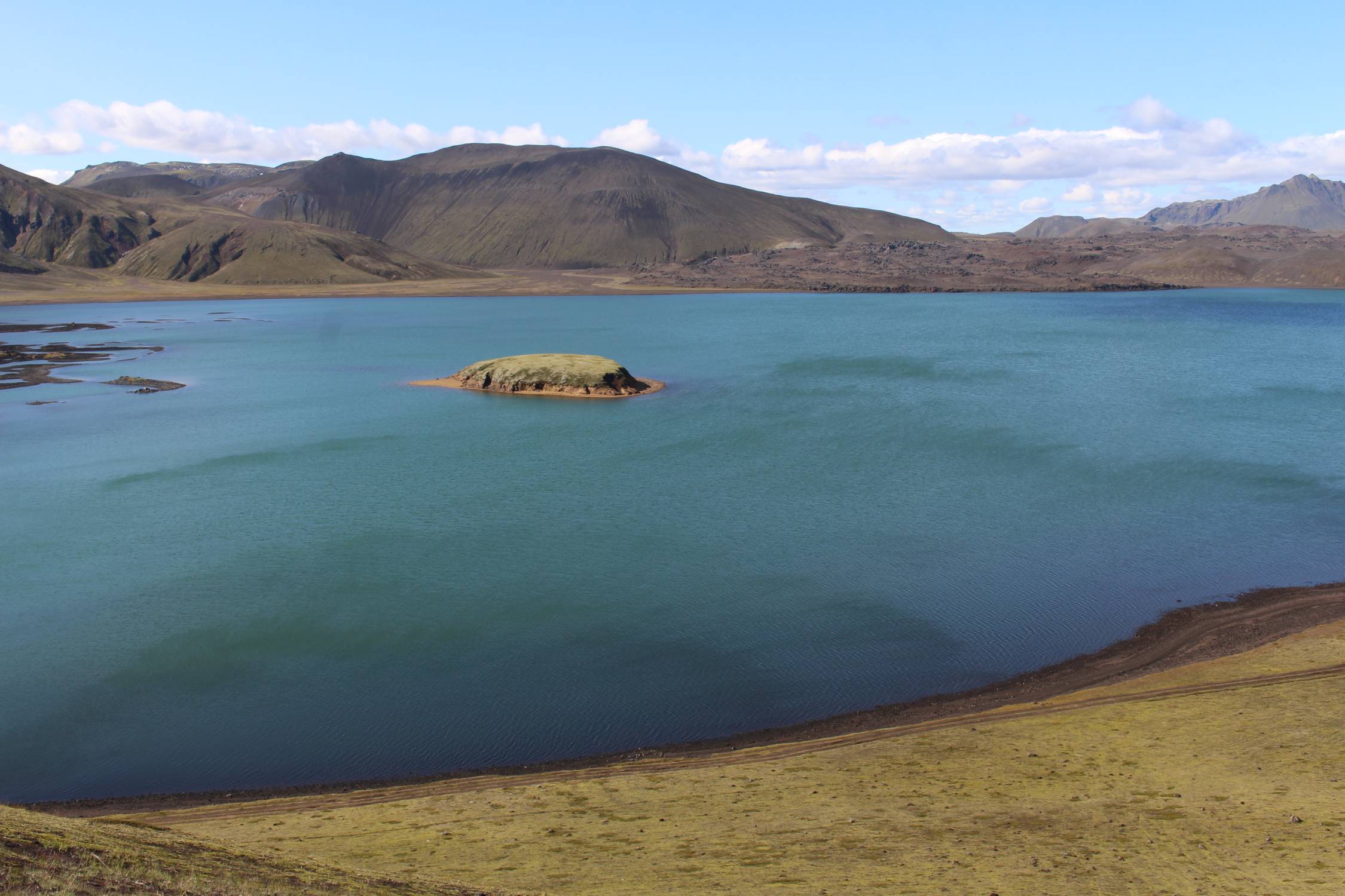 Islande, lac Frostastadavatn