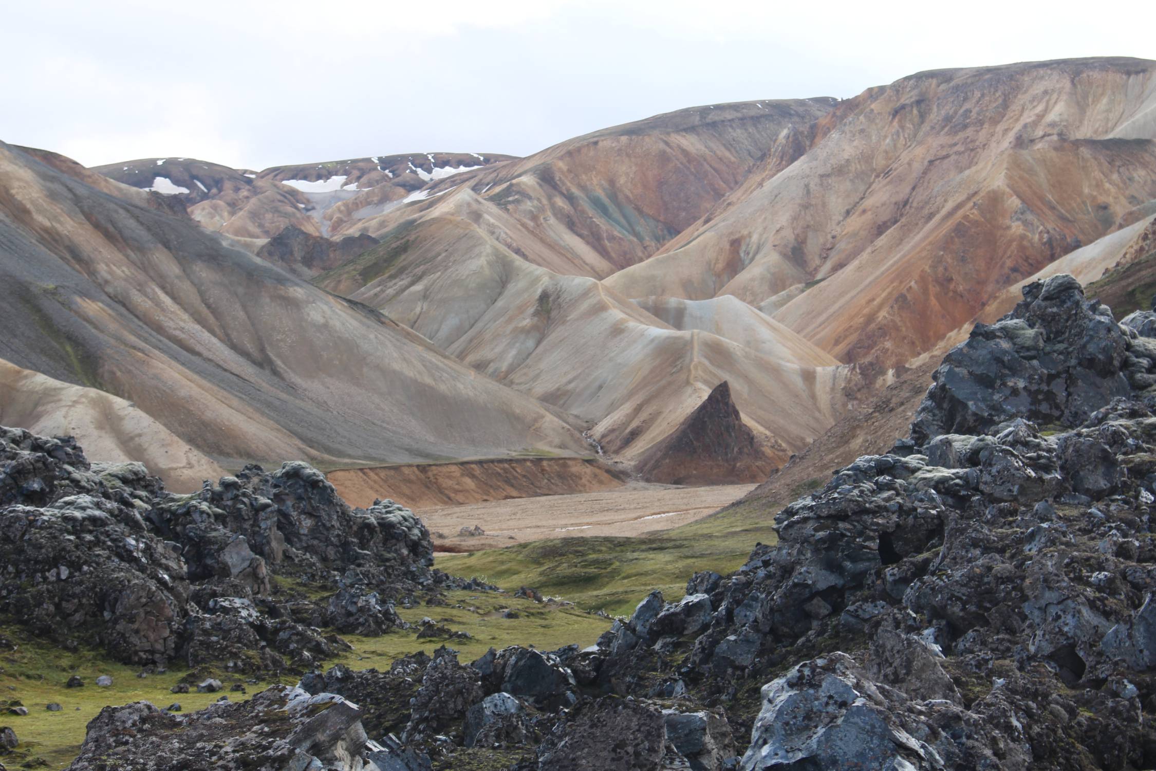 Islande, Landmannalaugar, paysage; multicolore