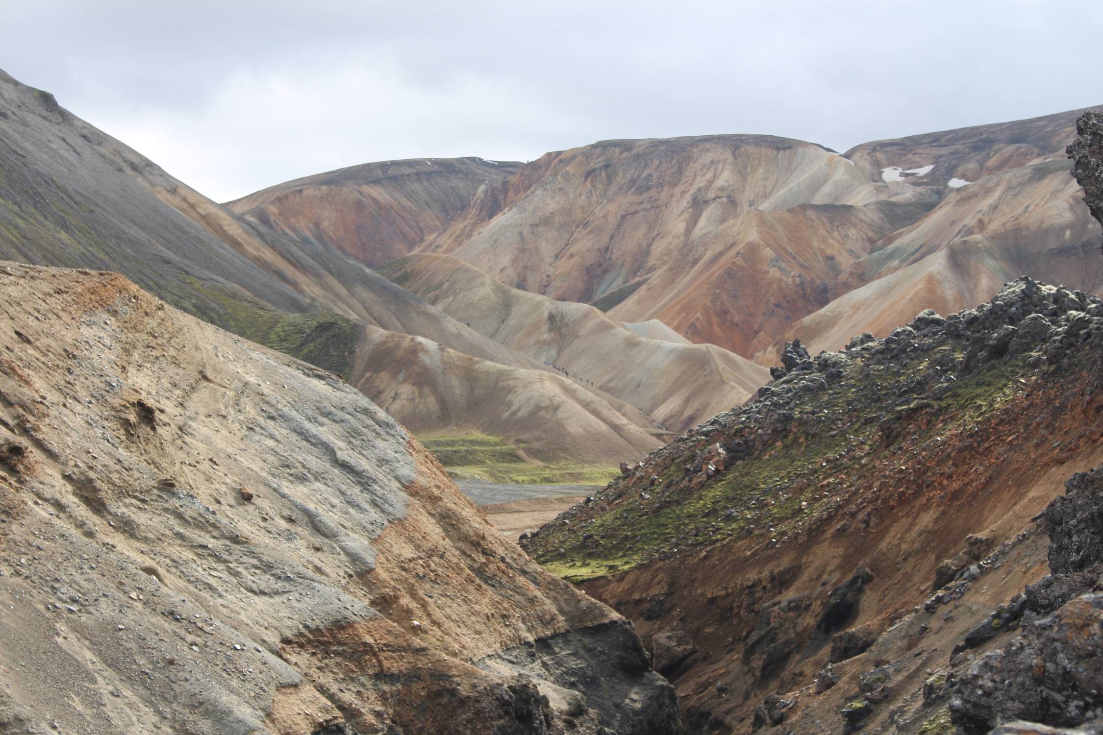 Islande, Landmannalaugar, paysage typique