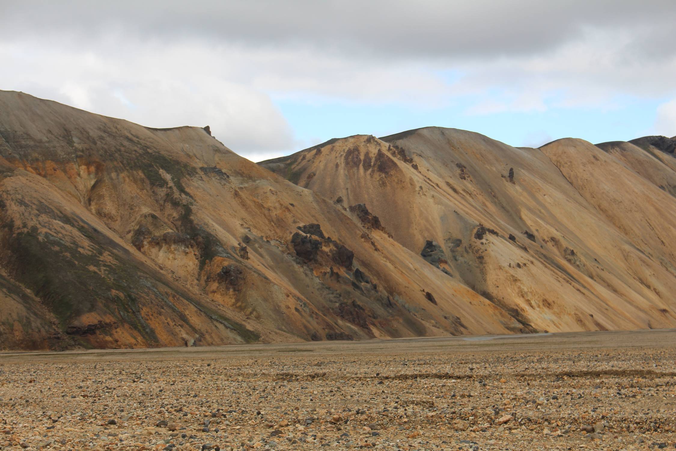 Islande, paysage du Landmannalaugar