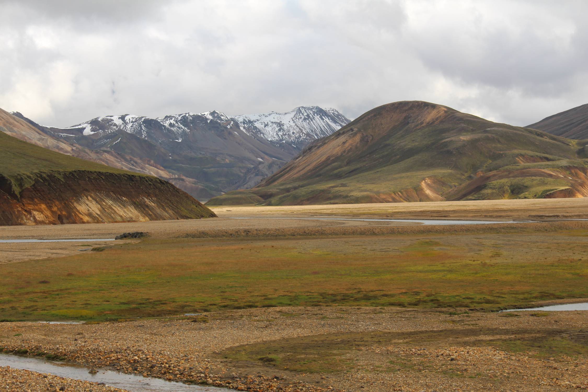 Islande, panorama du Landmannalaugar