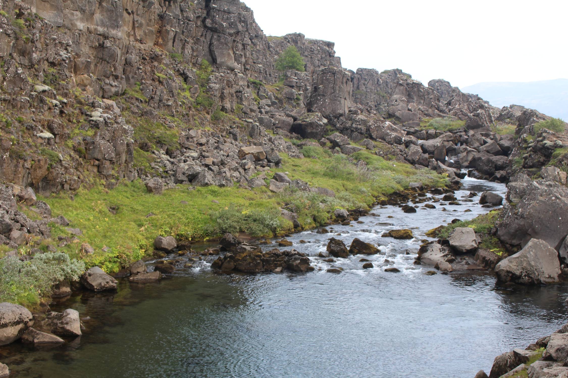 Islande, Thingvellir, rivière