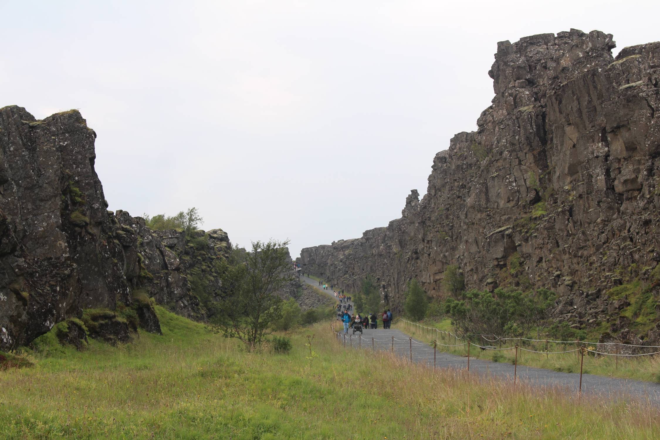 Islande, Thingvellir, faille