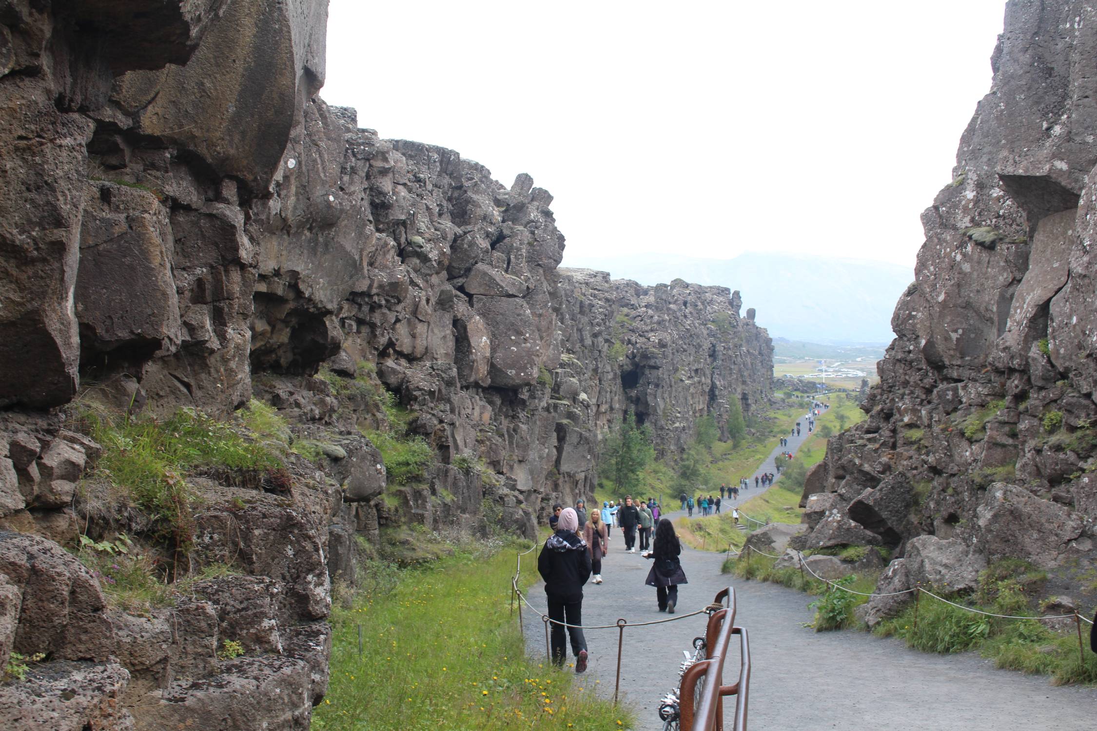 Islande, Thingvellir, paysage, faille