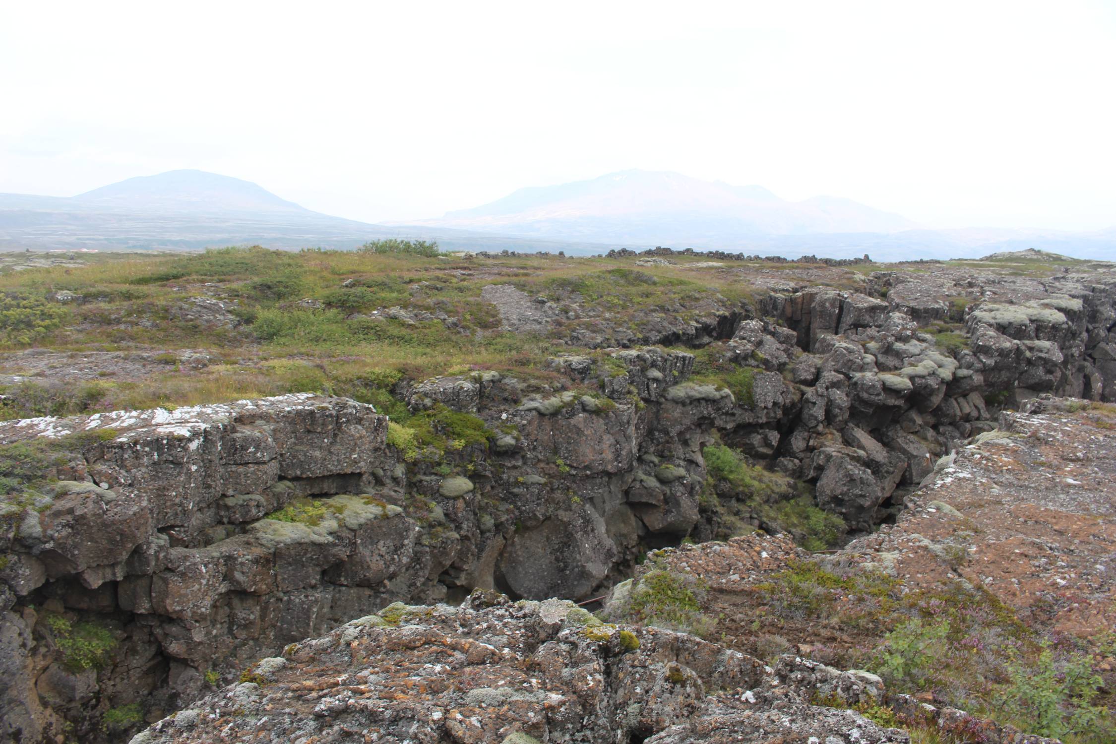 Islande, Thingvellir, faille, panorama