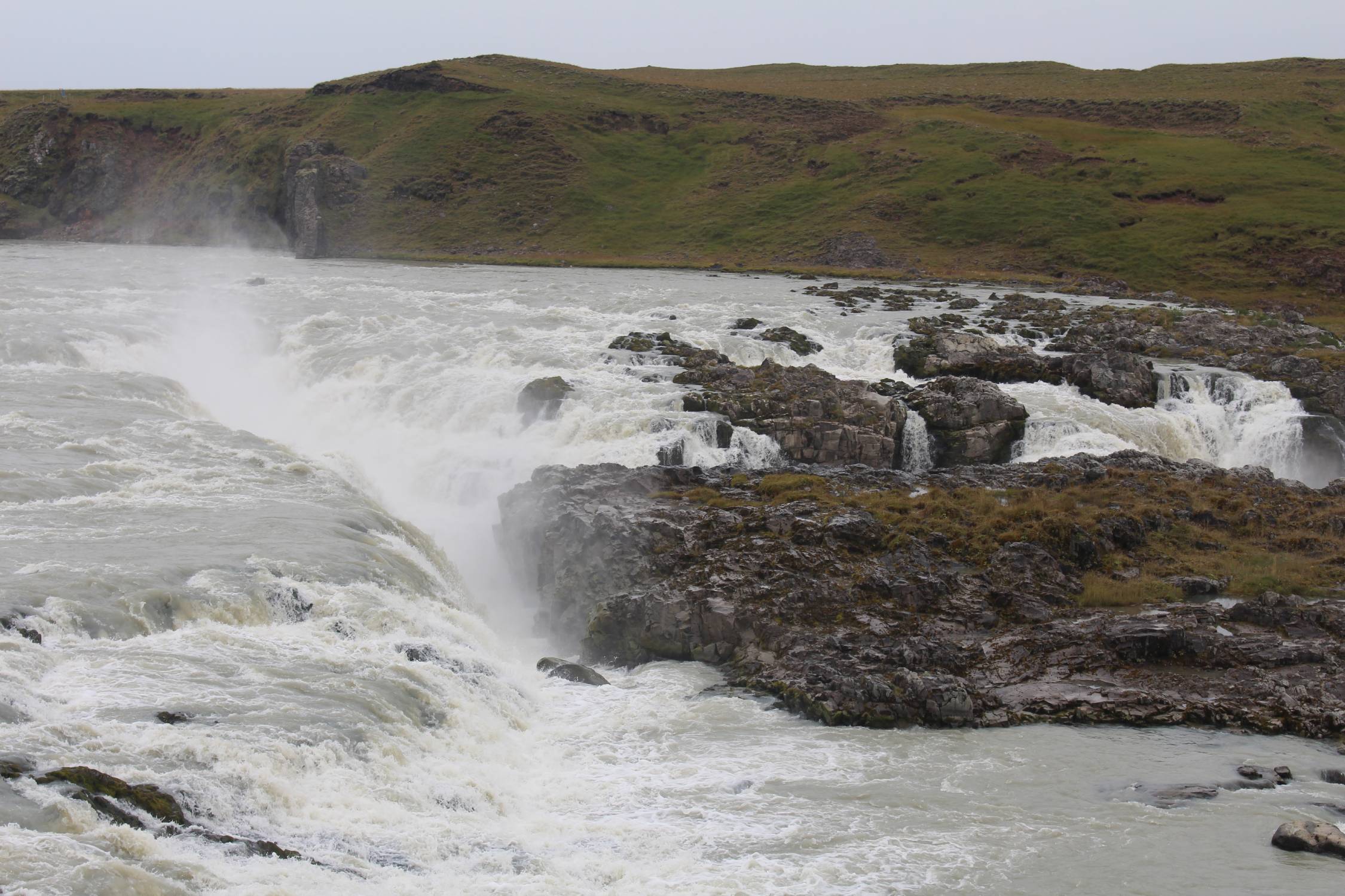 Islande, chutes de Uridafoss