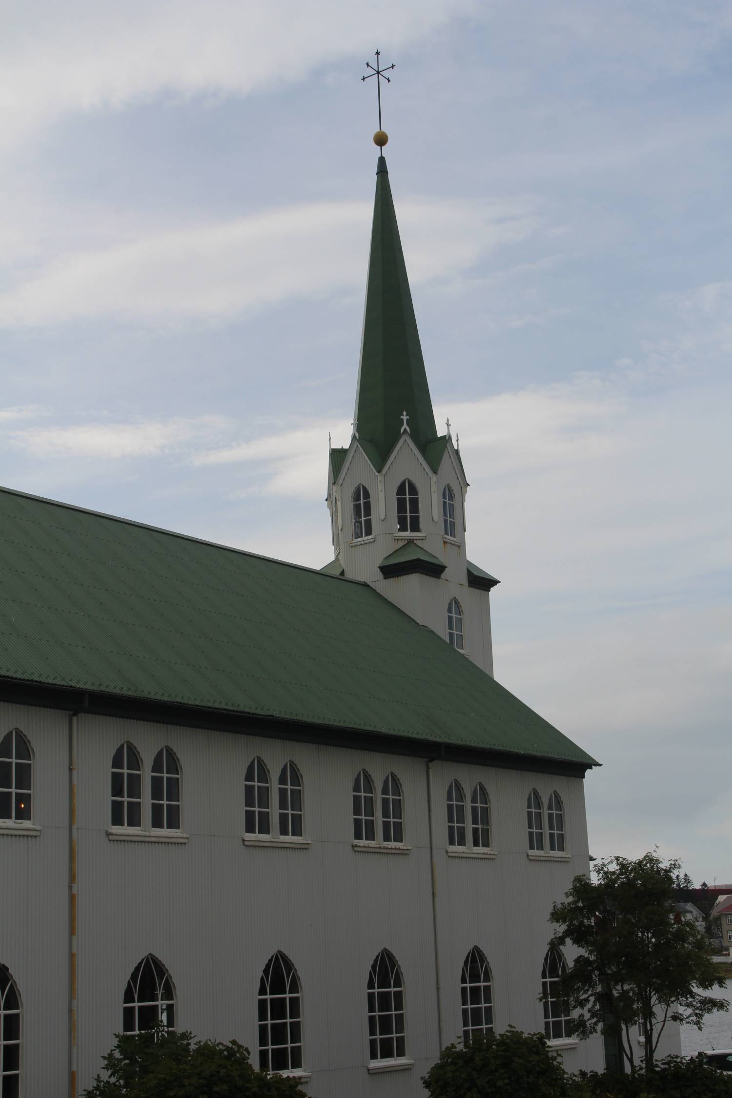 Islande, Reykjavik, église FriKirkjan