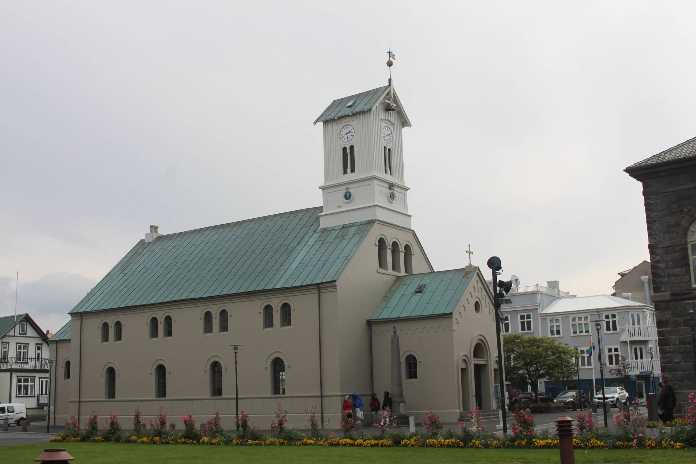 Islande, Reykjavik, église luthérienne