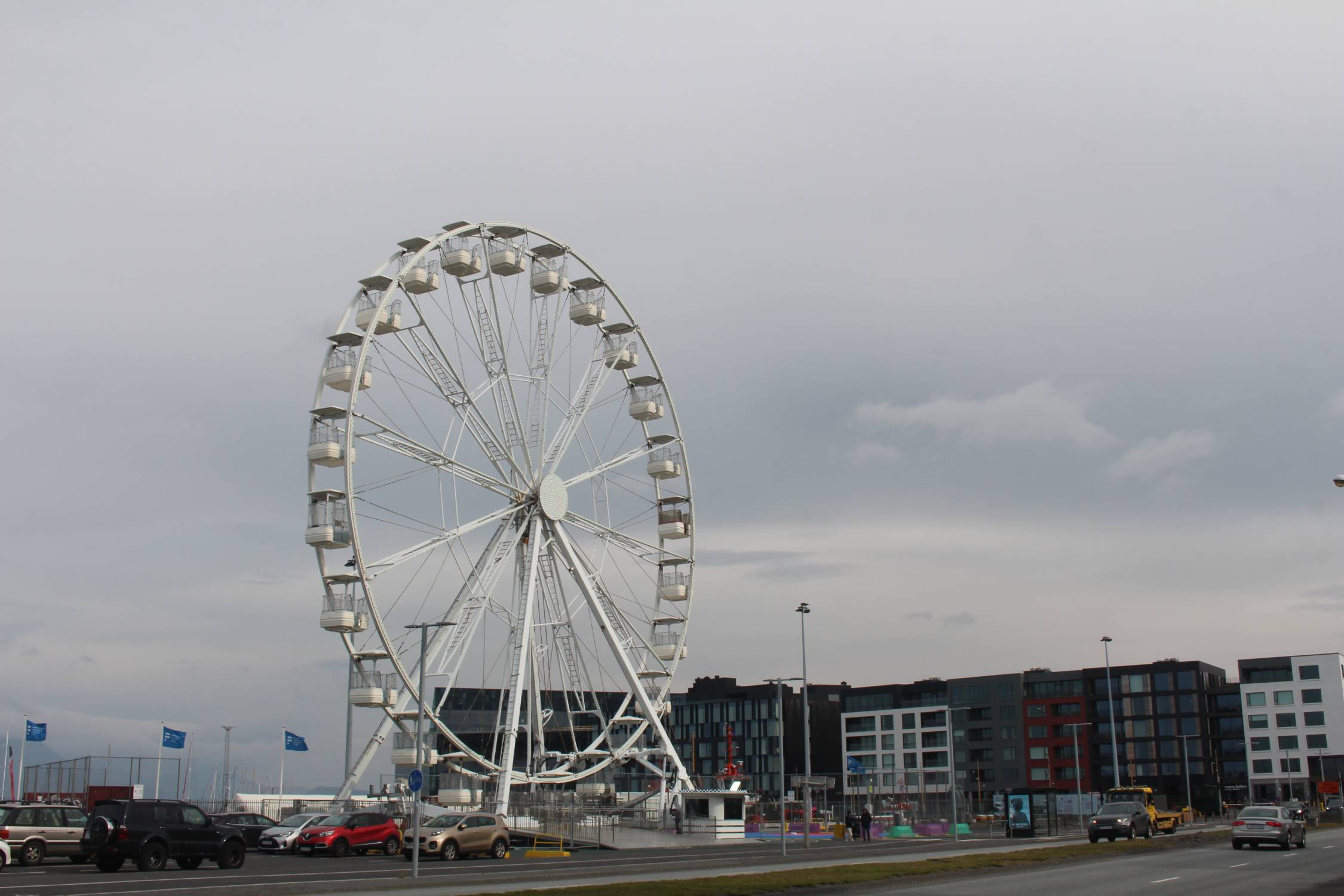 Islande, Reykjavik, Grande roue