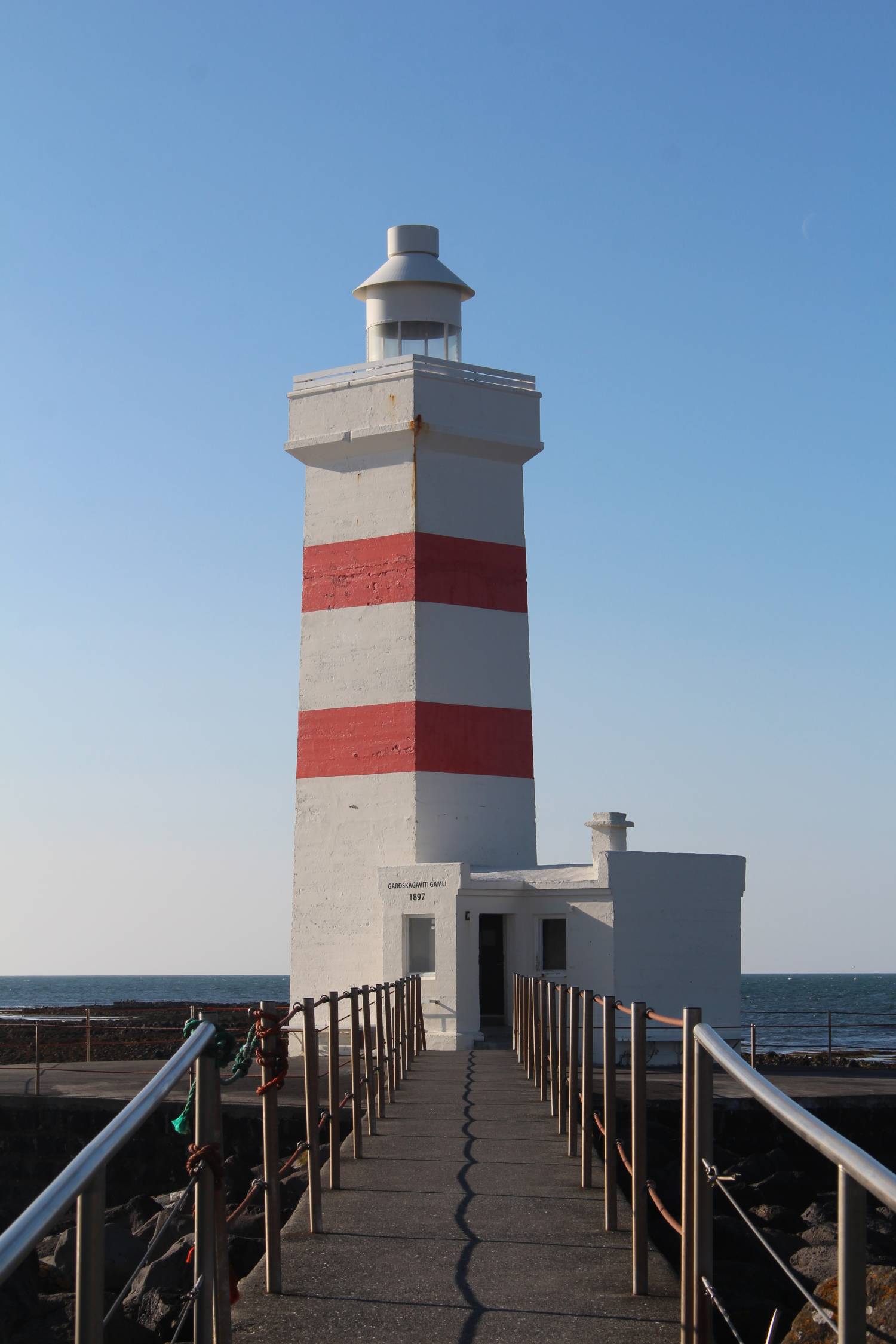 Islande, vieux phare de Gardur