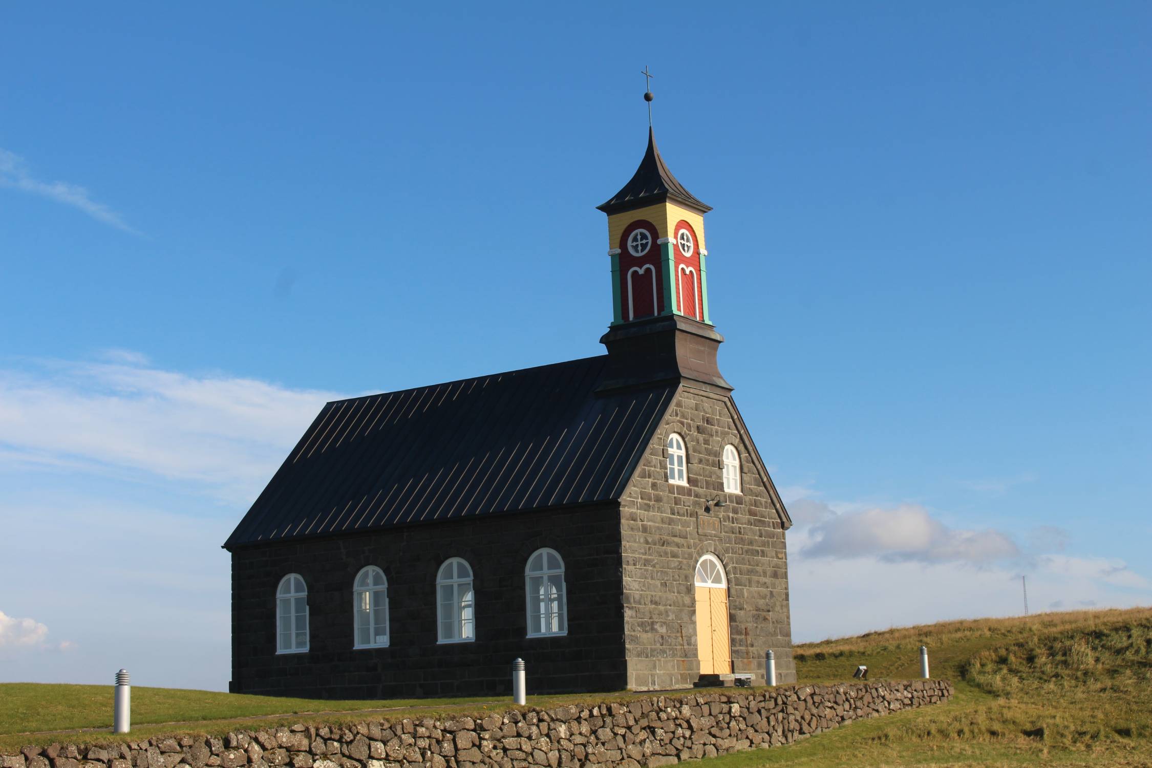 Islande, église de Hvalsneskirkja