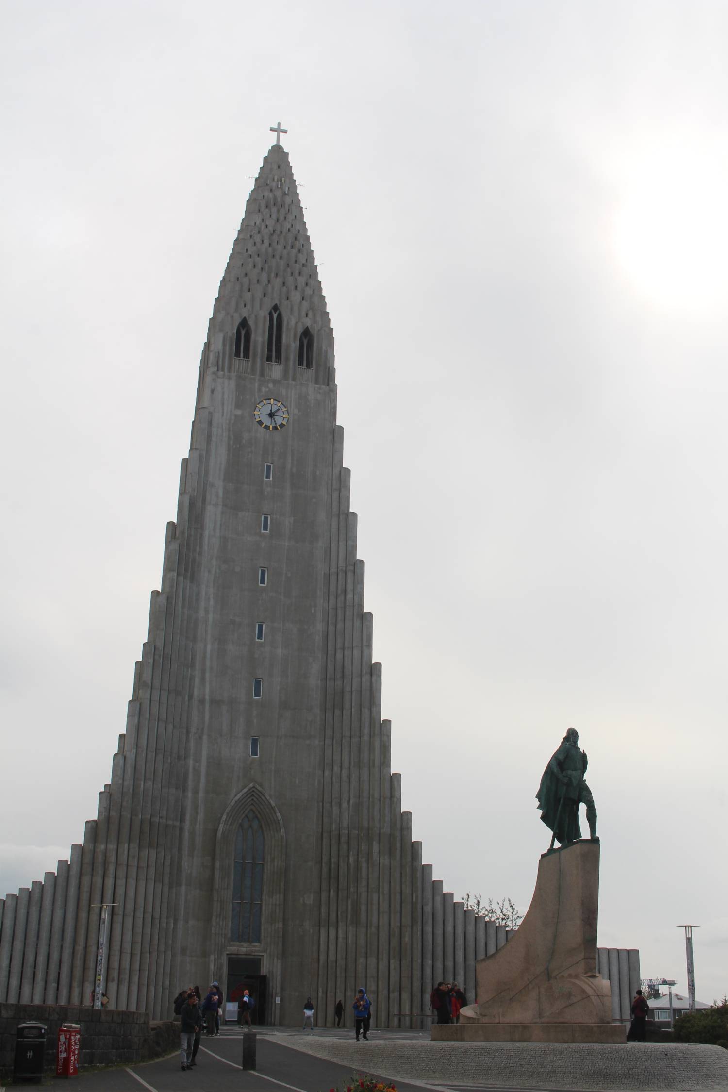 Islande, Reykjavik, cathédrale