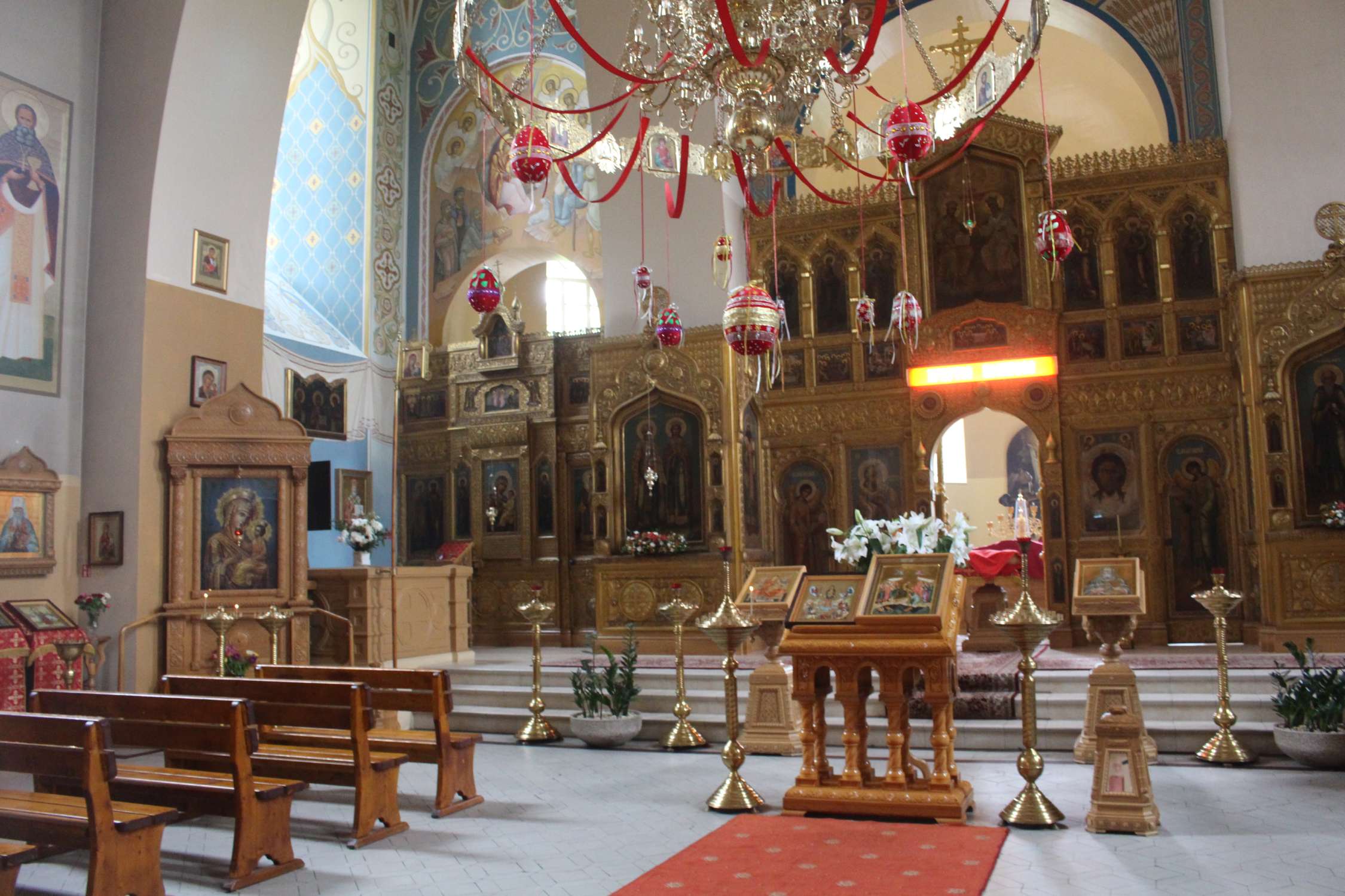 Vilnius, église Saint-Constantin-et-Saint-Michel, intérieur