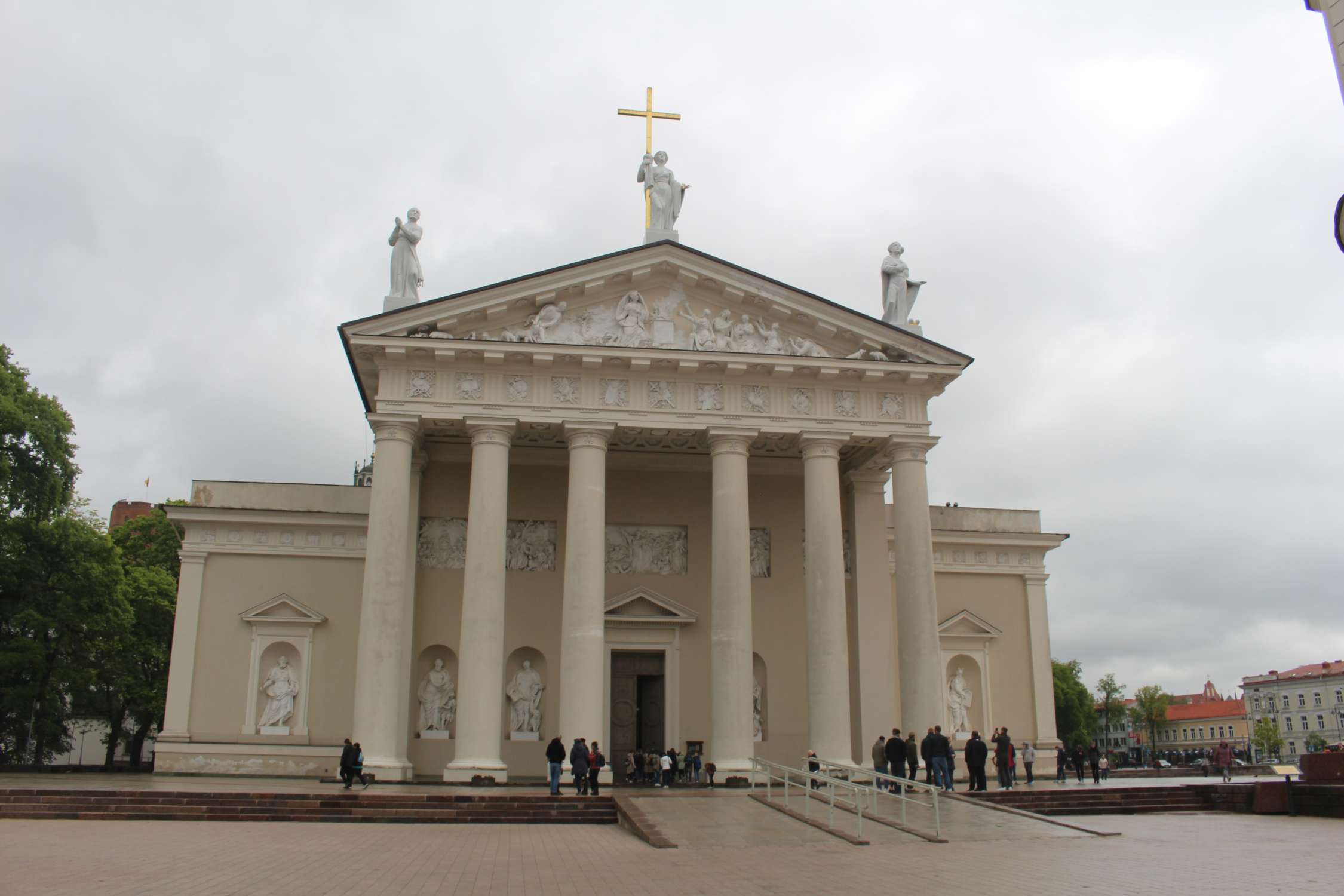 Vilnius, cathédrale, façade