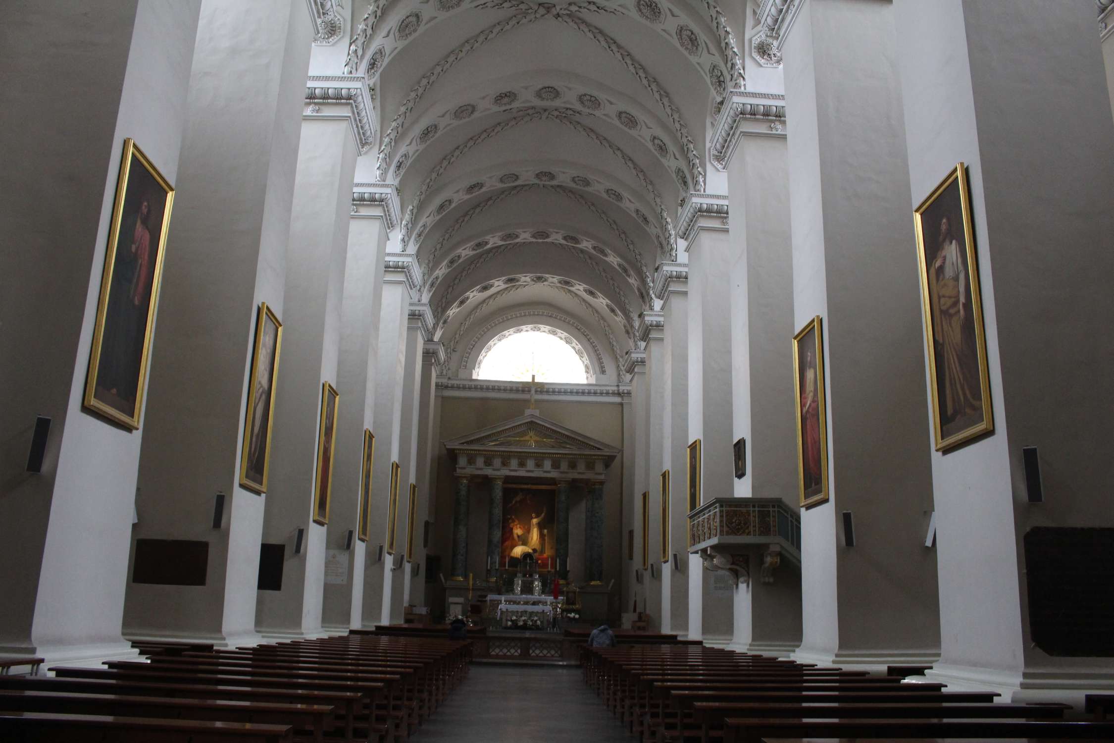 Vilnius, cathédrale, intérieur