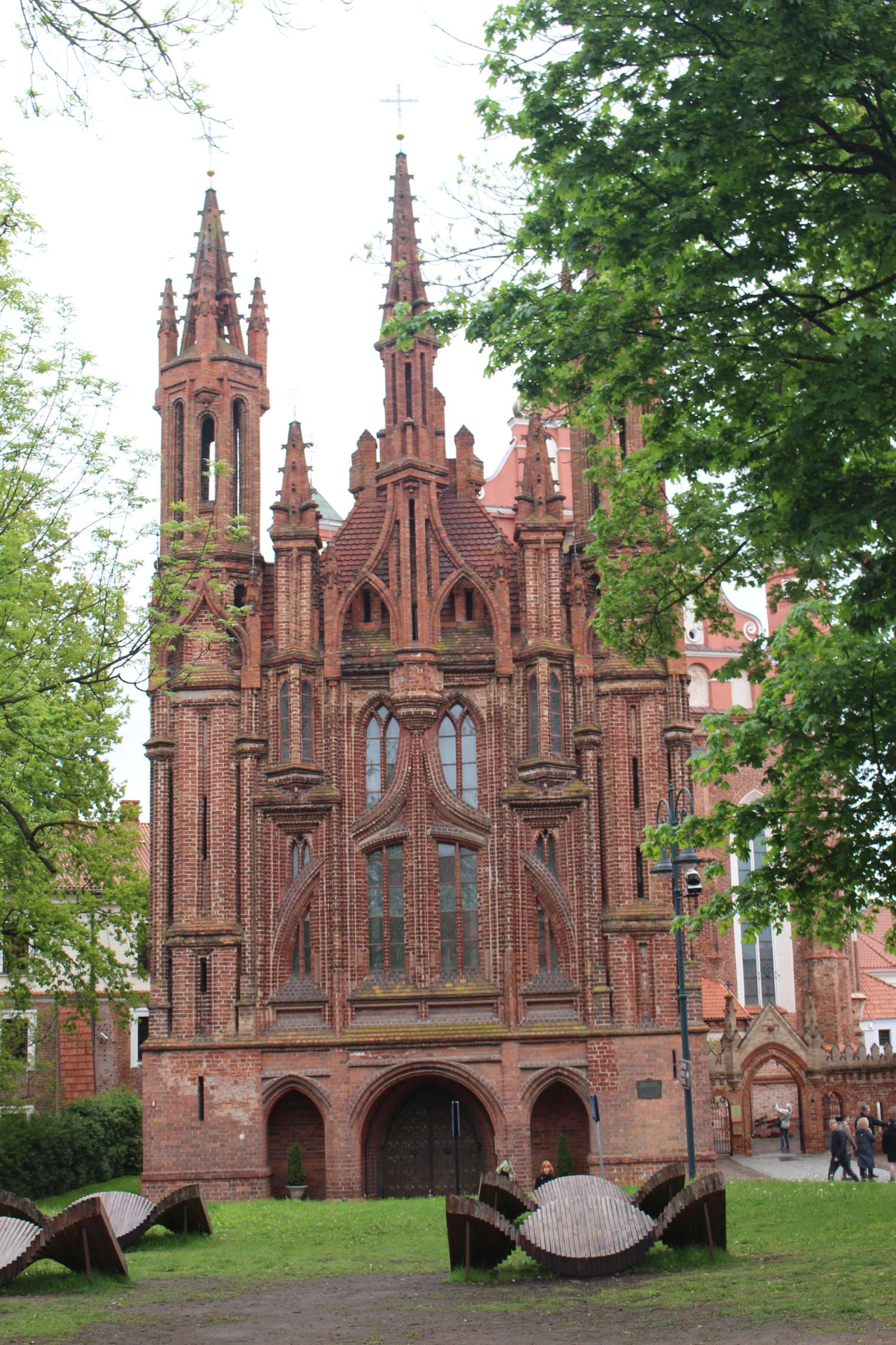 Vilnius, église Sainte-Anne