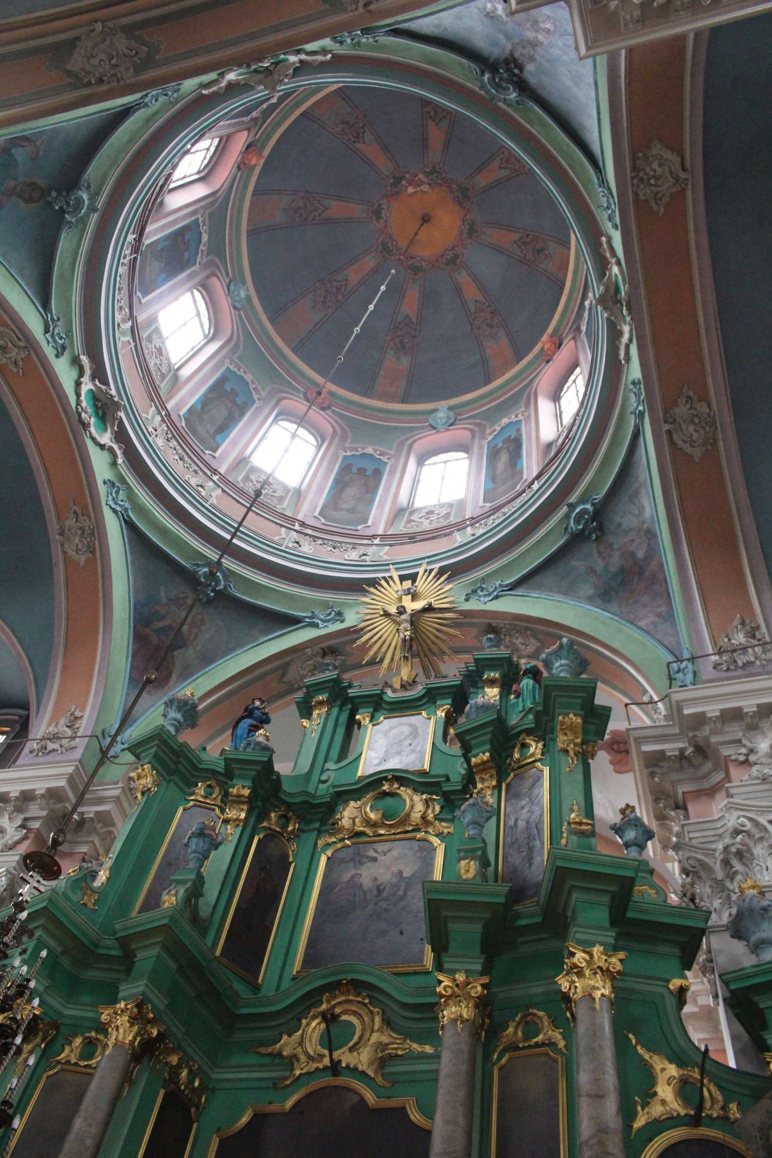 Vilnius, église orthodoxe Saint-Esprit, dôme