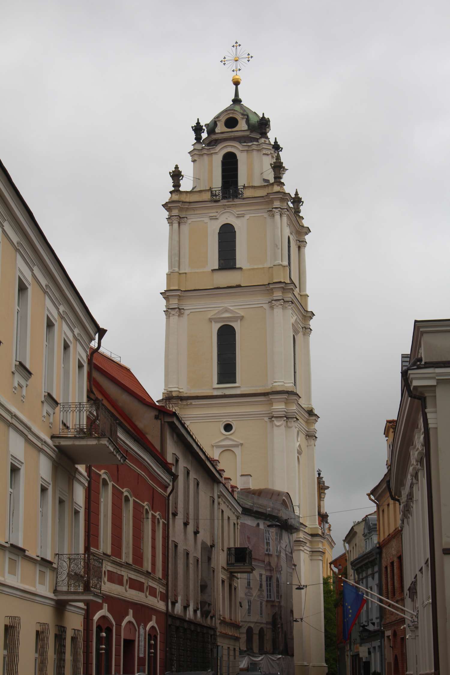 Vilnius, église du Saint-Esprit, clocher