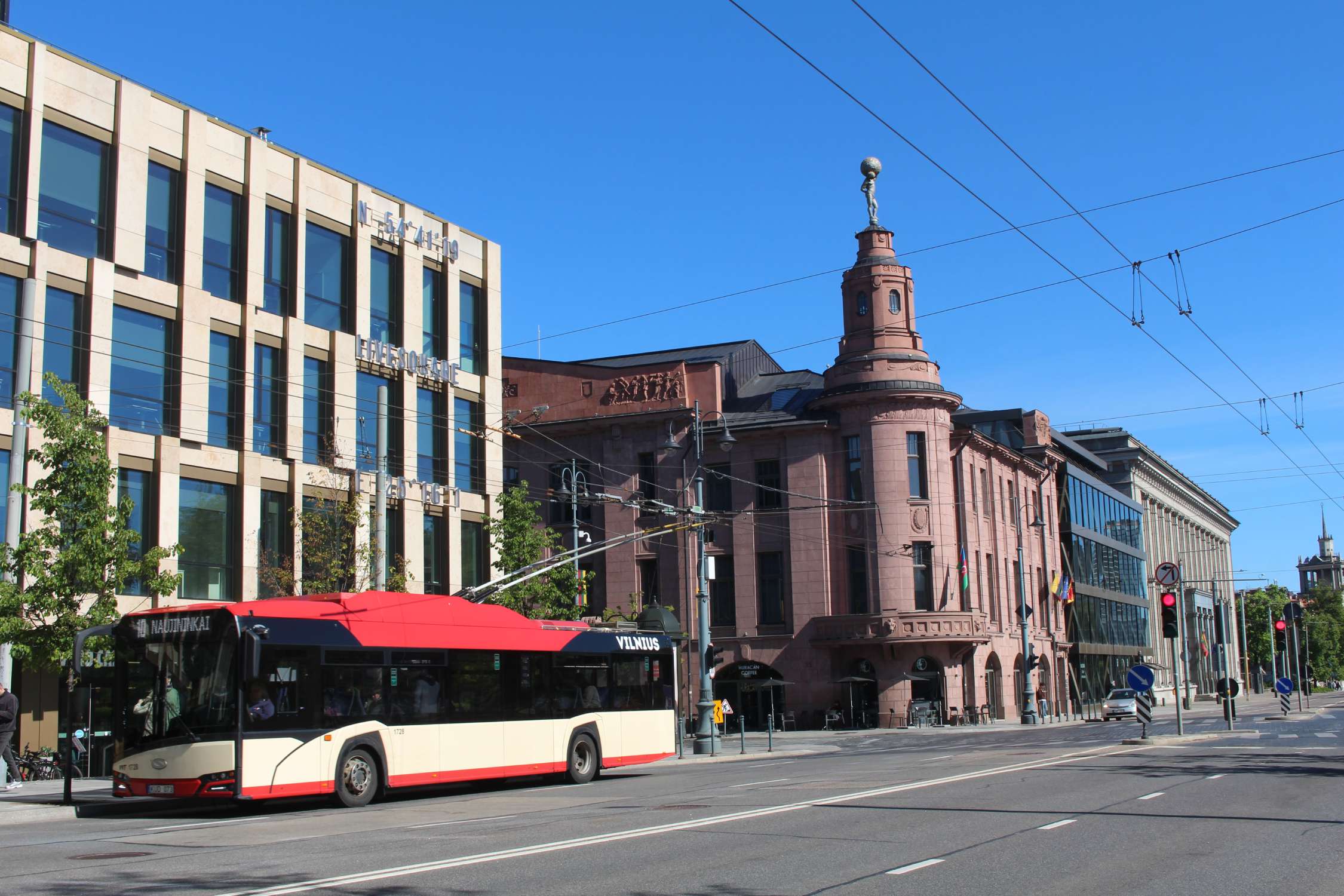 Vilnius, bâtiment ambassade Azerbaidjan