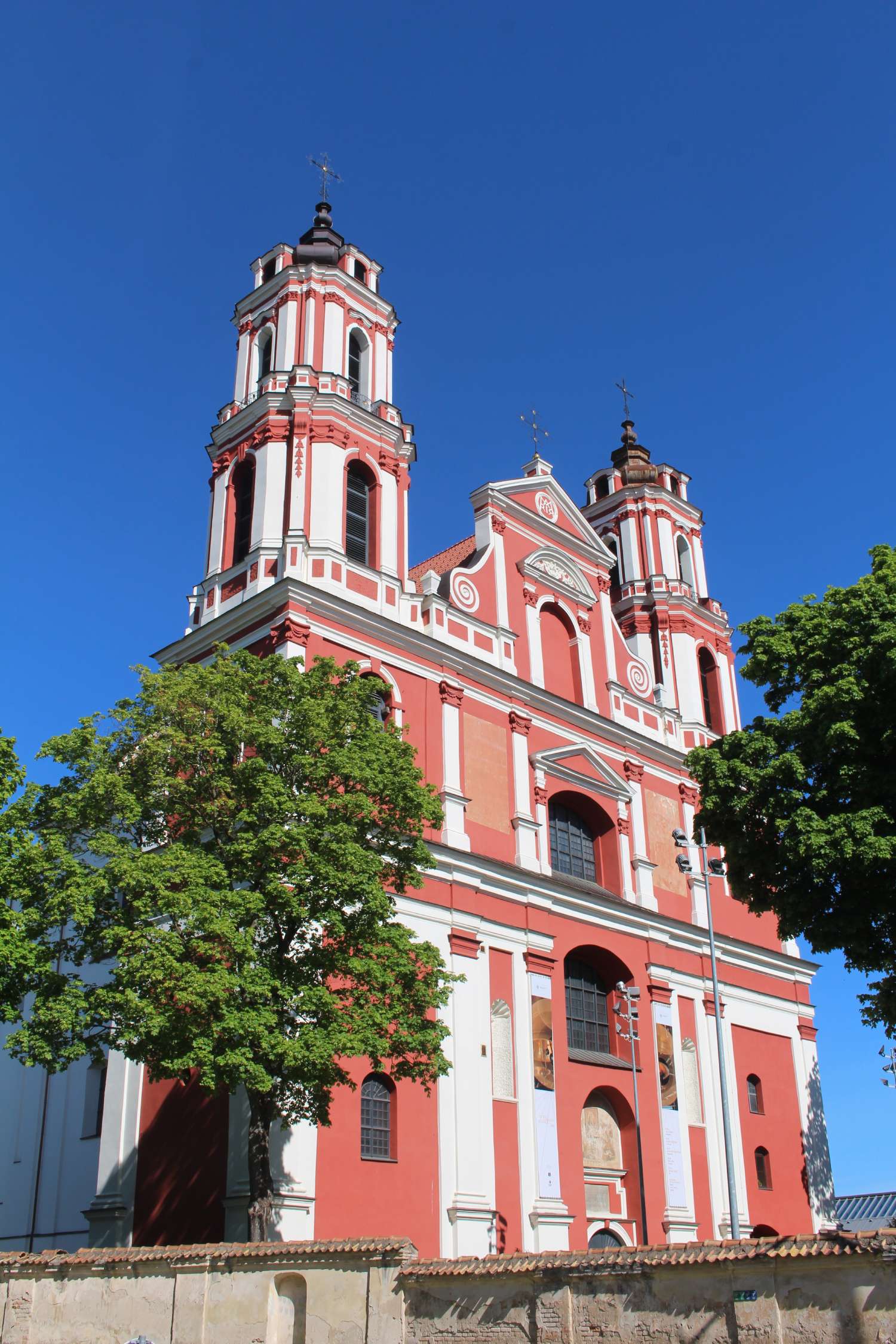 Vilnius, église Saint-Jacques-et-Saint-Philippe