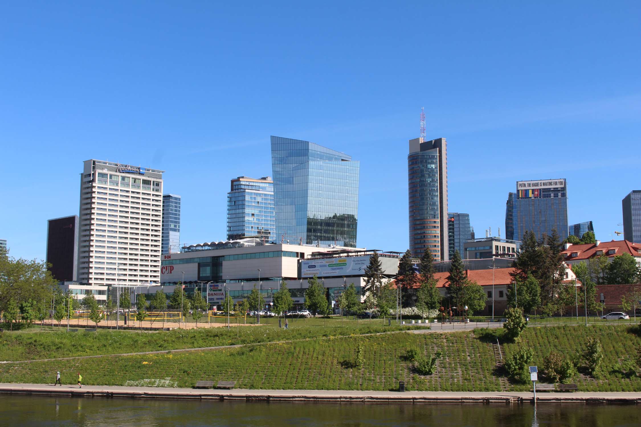 Vilnius, quartier moderne, tours