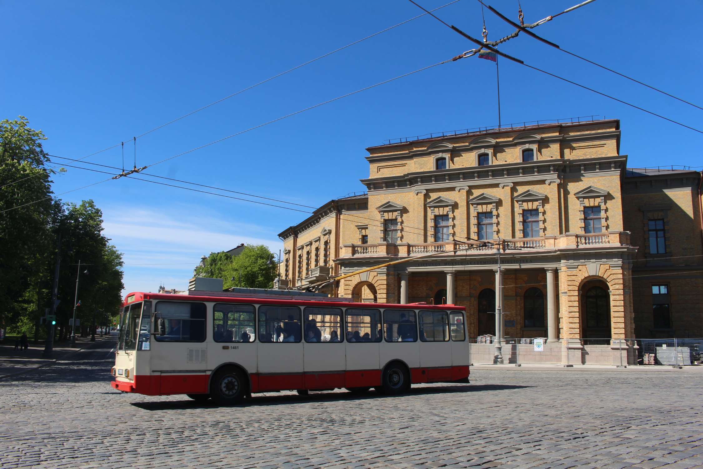 Vilnius, bus, bibliothèque