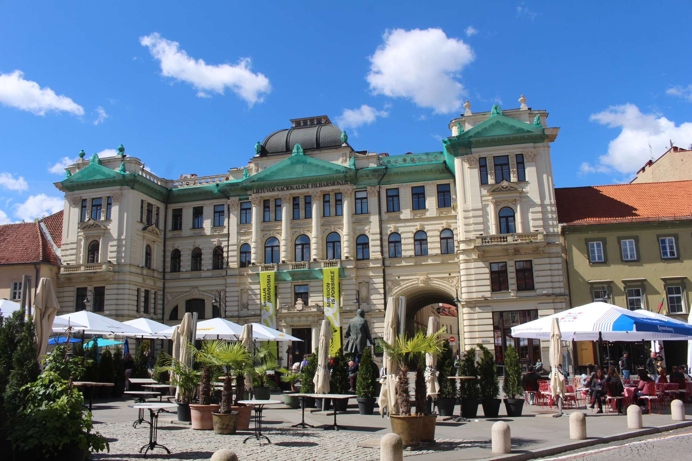 Vilnius, bâtiment philarmonie