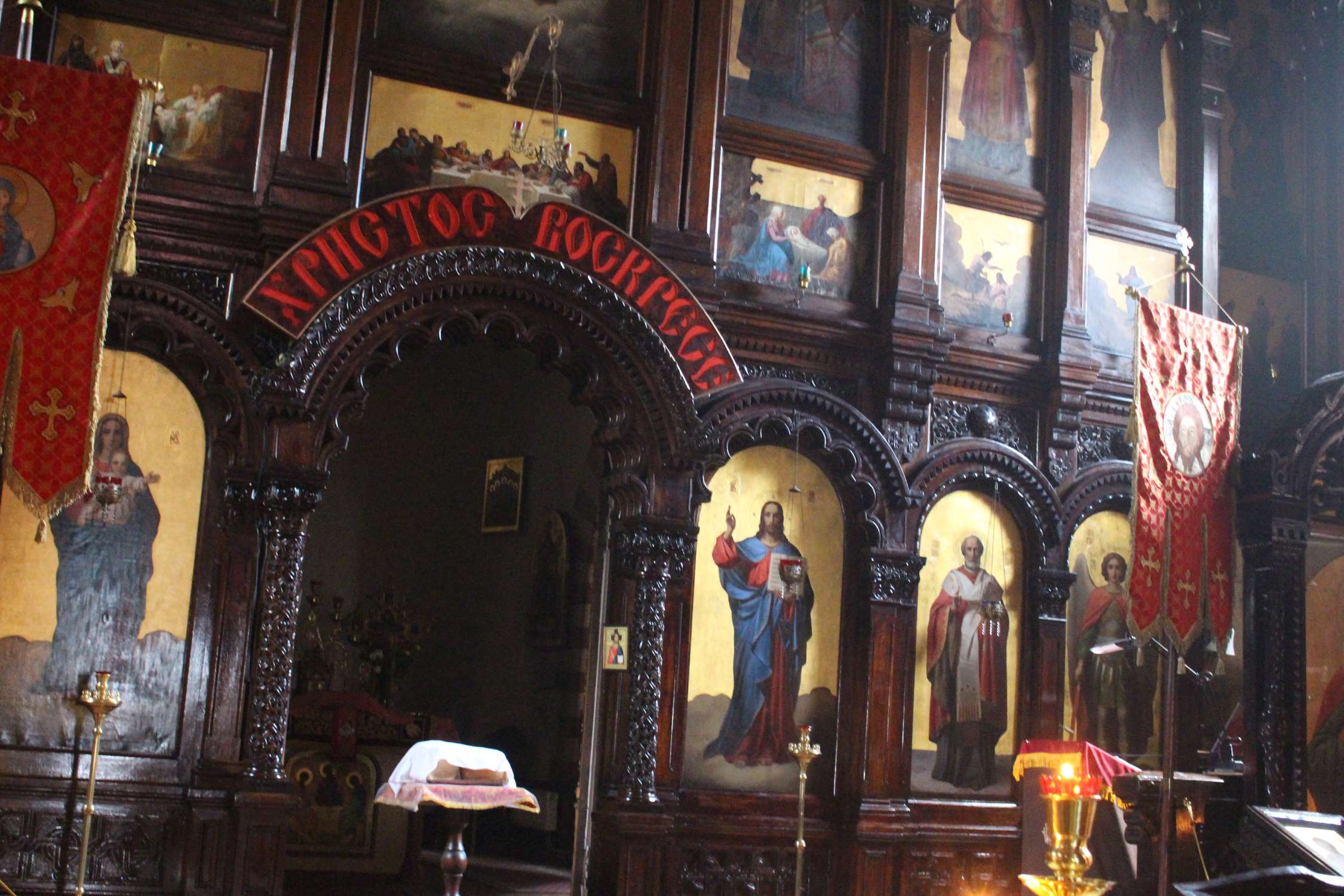 Vilnius, église Saint-Nicolas, intérieur