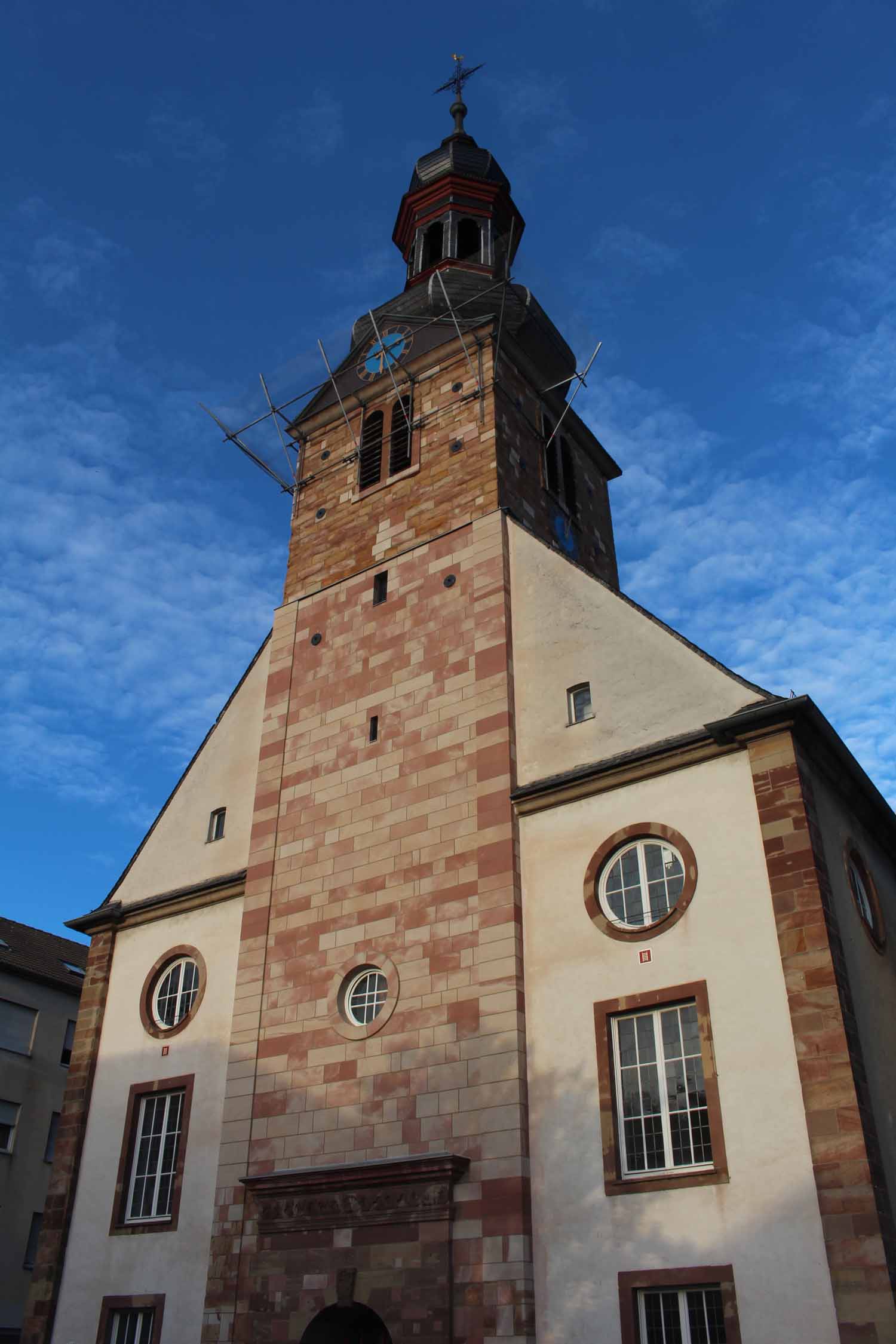 Sarrebruck, ancienne église évangélique