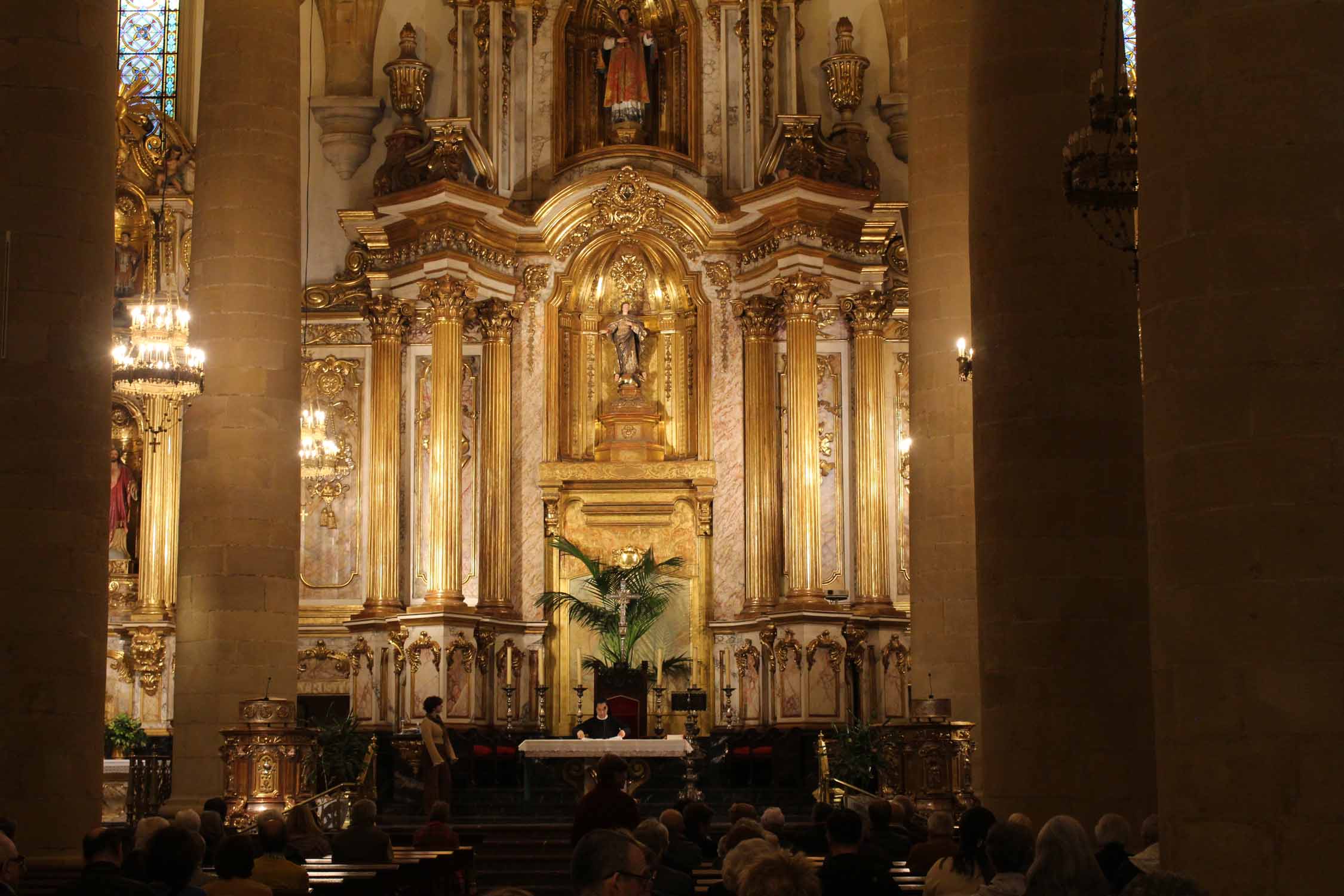 Bilbao, église de San Vicente de Abando, intérieur