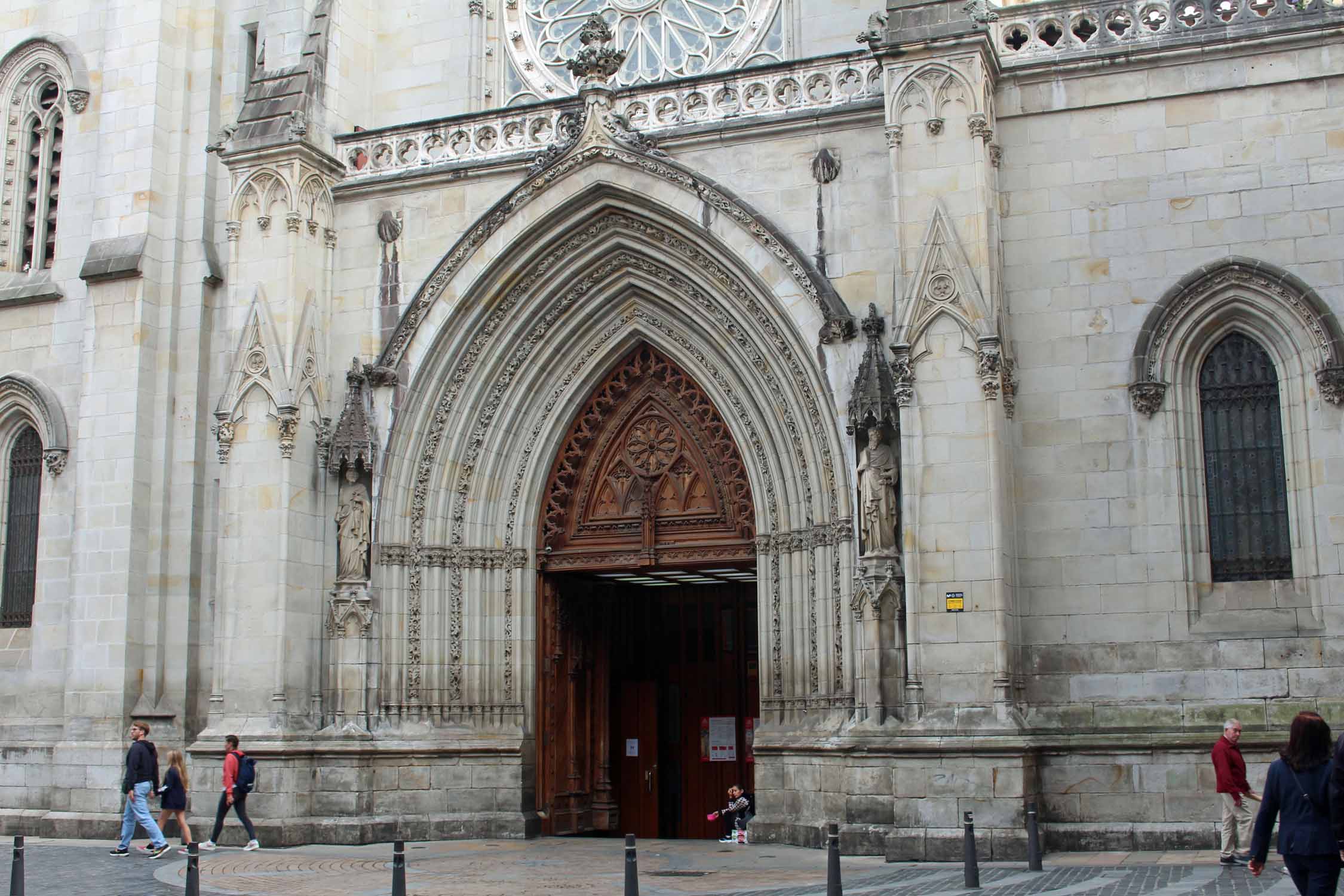 Bilbao, cathédrale, porche