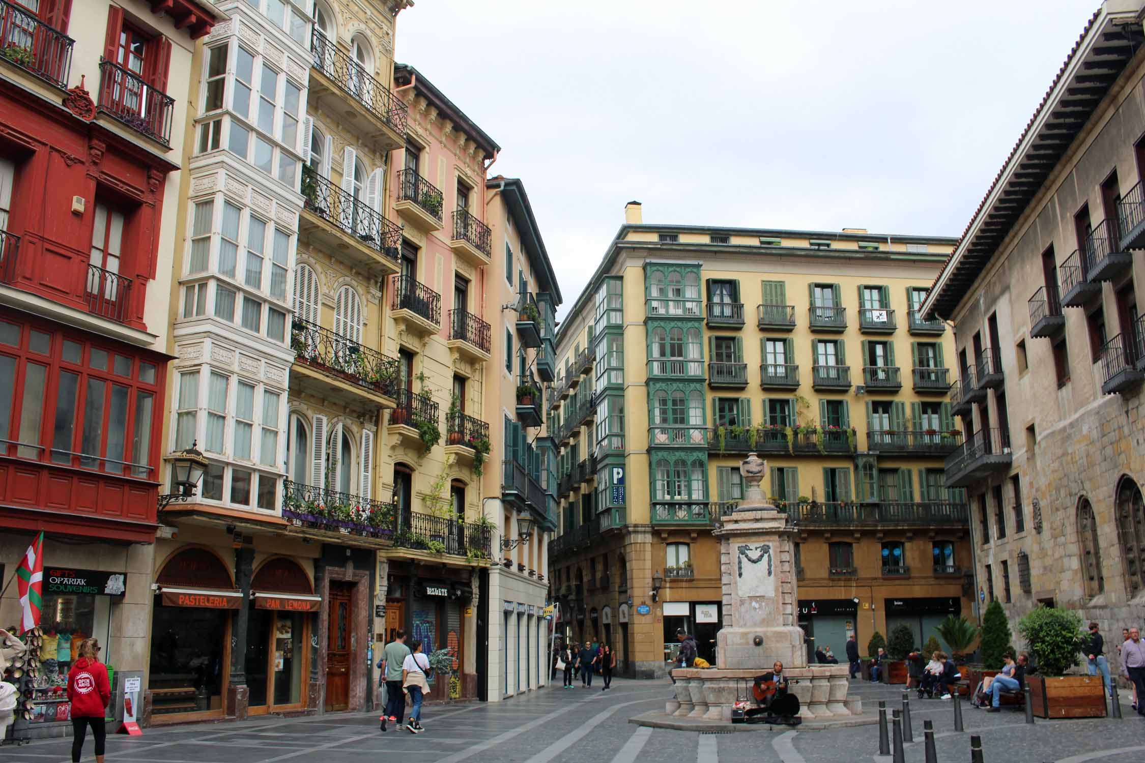 Bilbao, place de Santiago