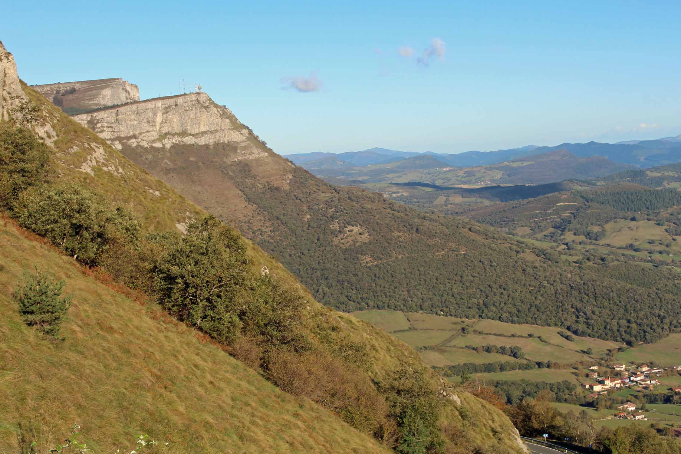 Parc naturel Monte Santiago, falaises