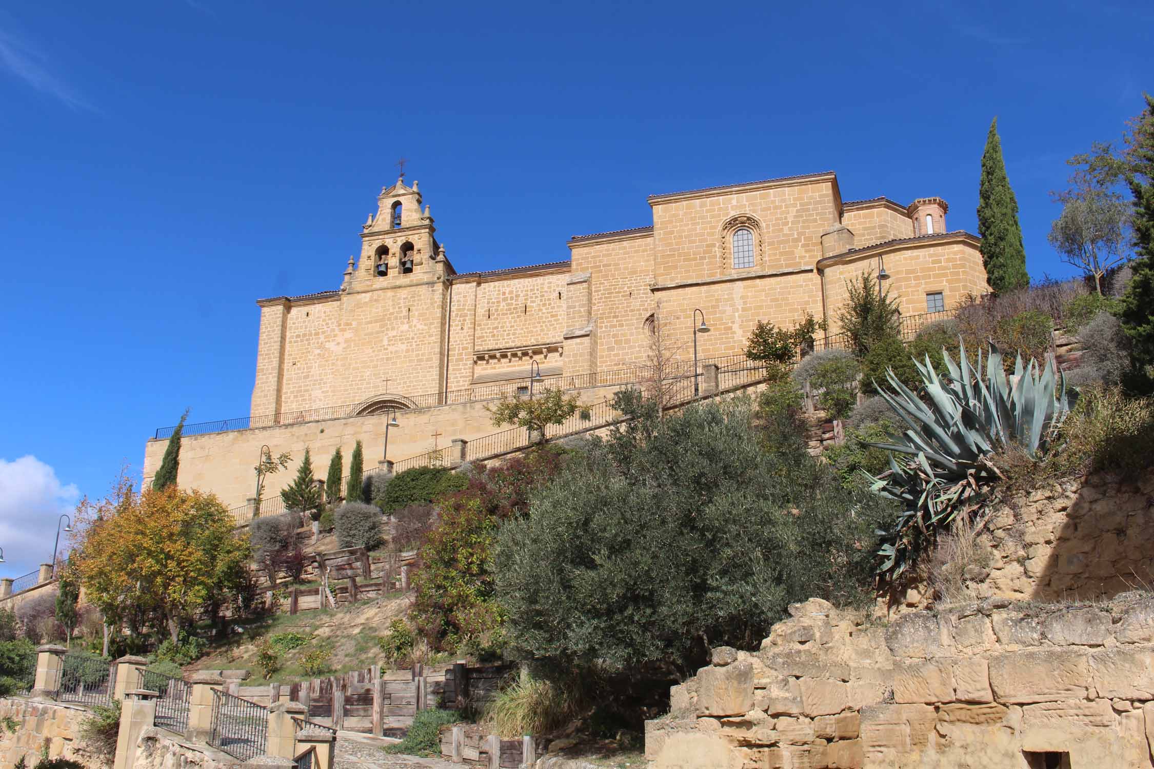 Labastida, église Notre-Dame-de-l'Assomption, paysage