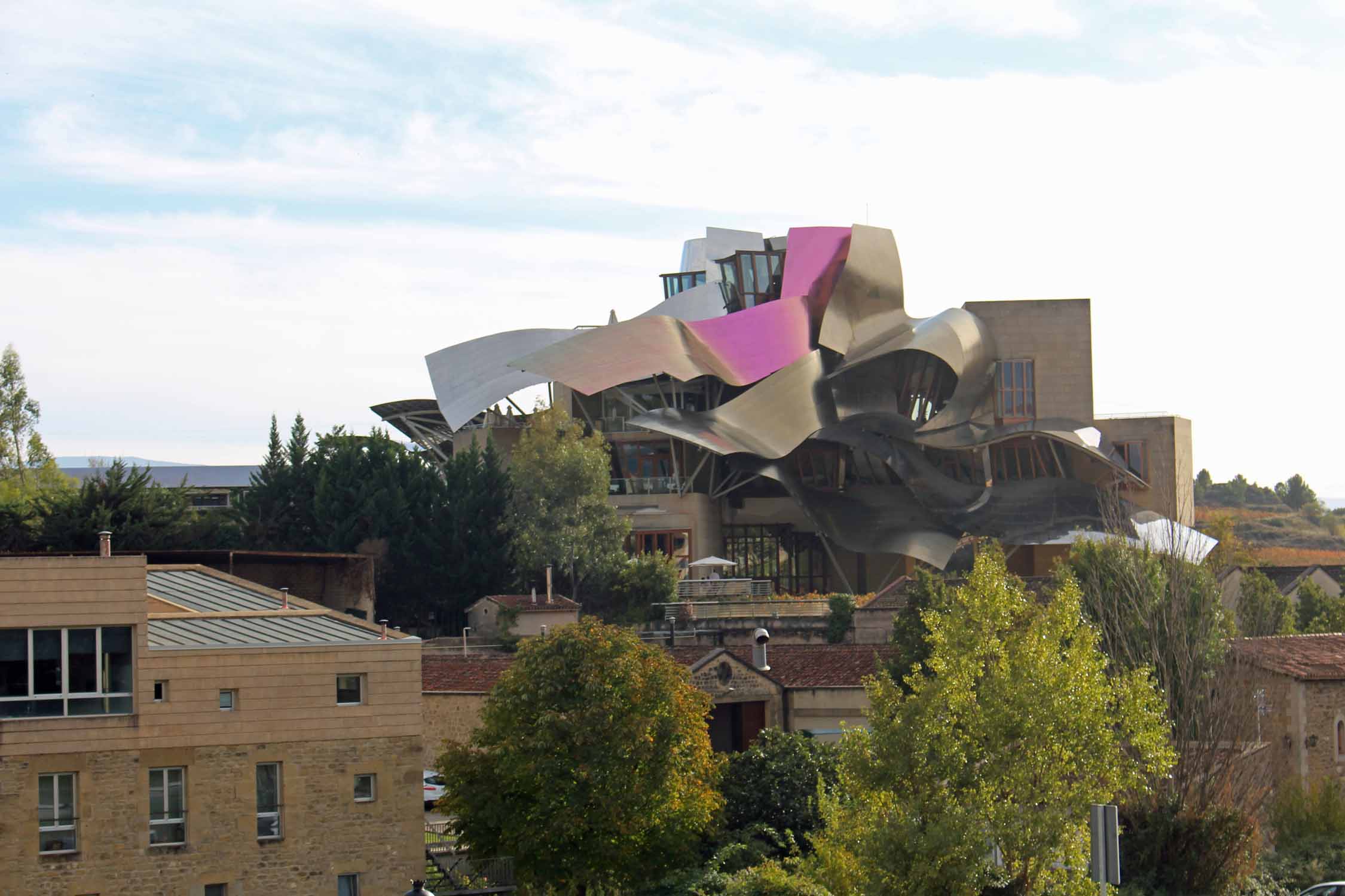 Elciego, bodegas Marques de Riscal